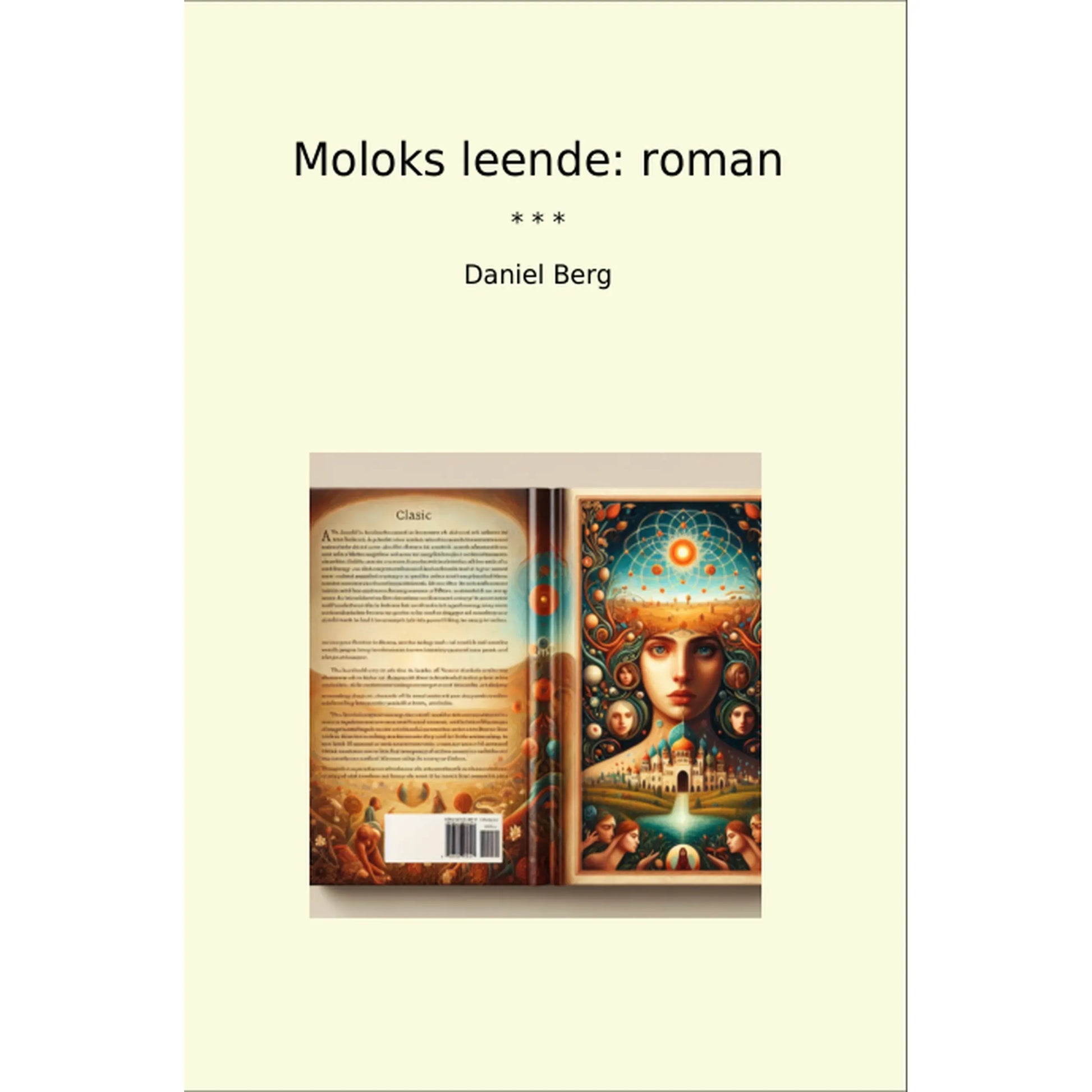 Book cover Moloks leende: roman