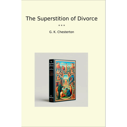 Book cover The Superstition of Divorce