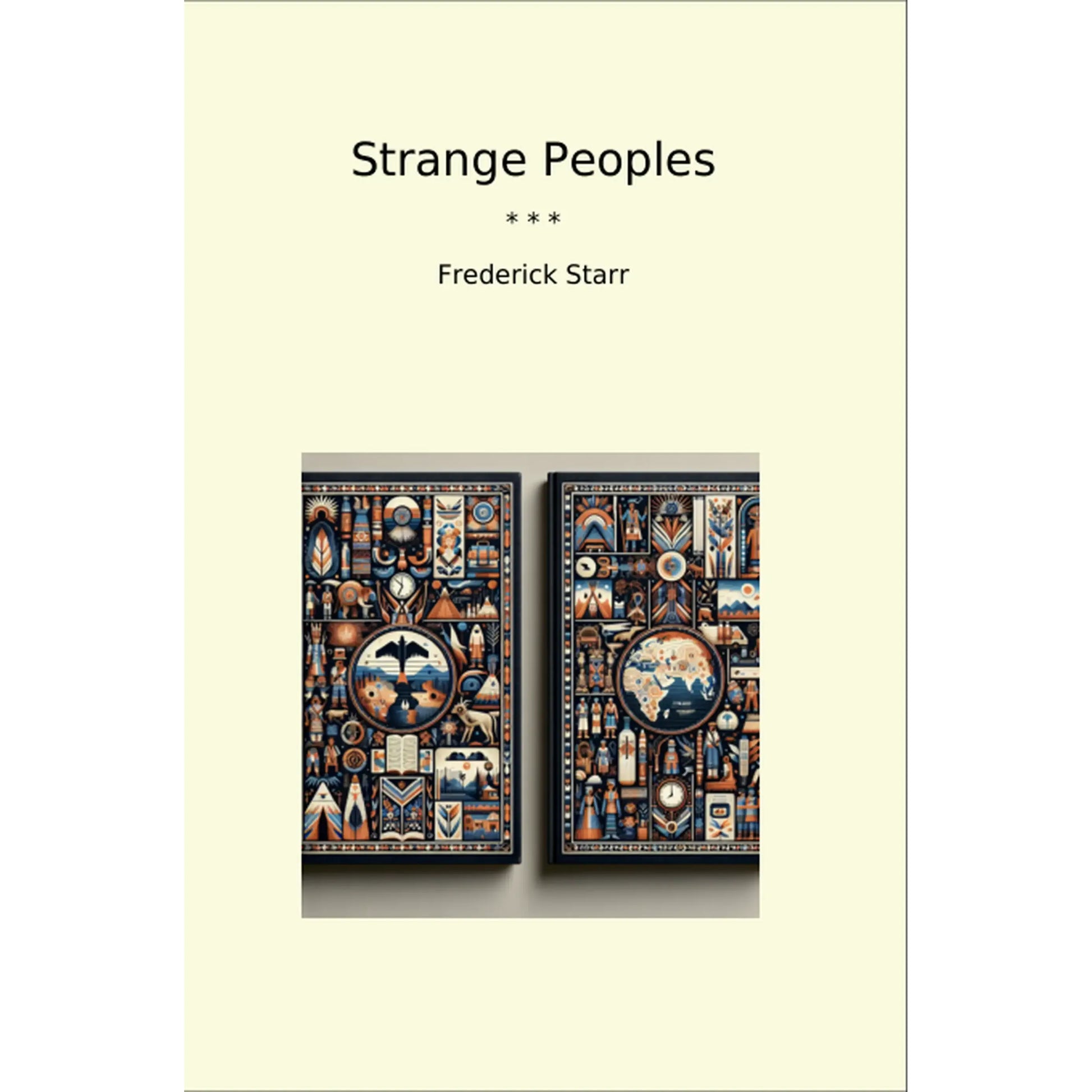 Book cover Strange Peoples