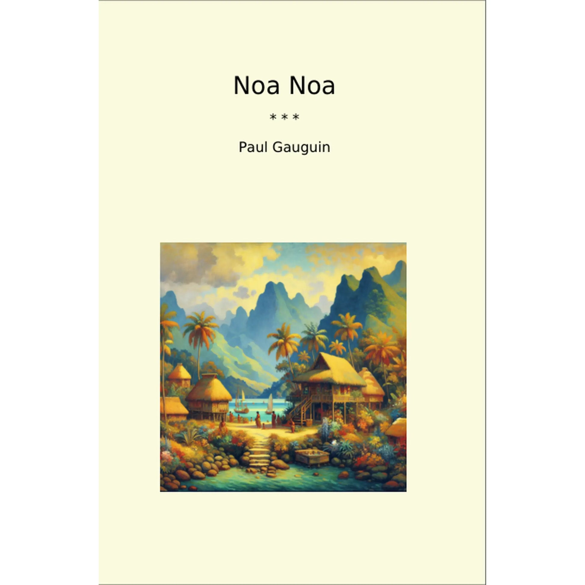 Book cover Noa Noa