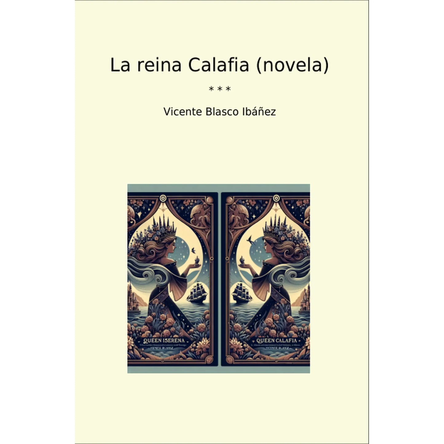 Book cover La reina Calafia (novela)