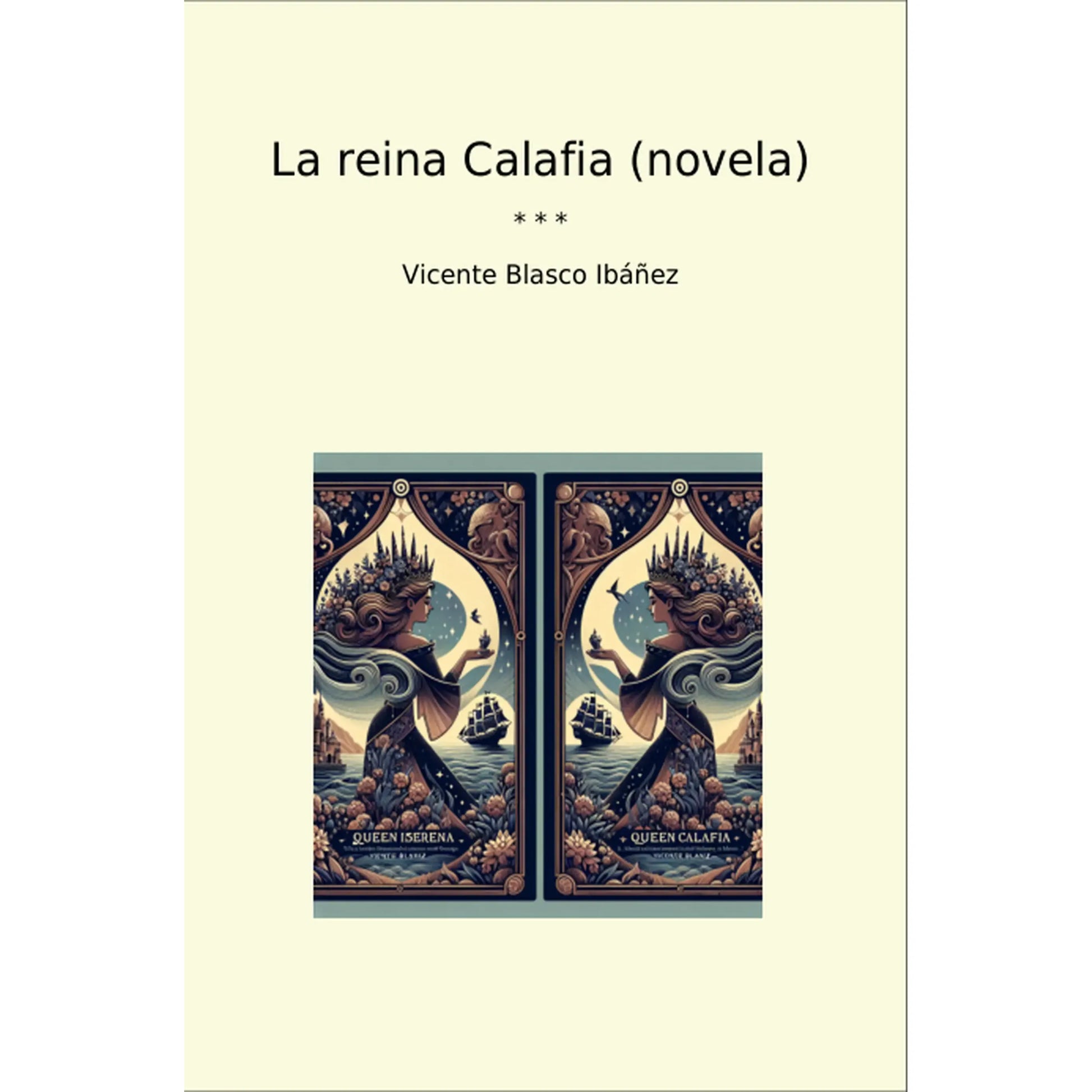 Book cover La reina Calafia (novela)