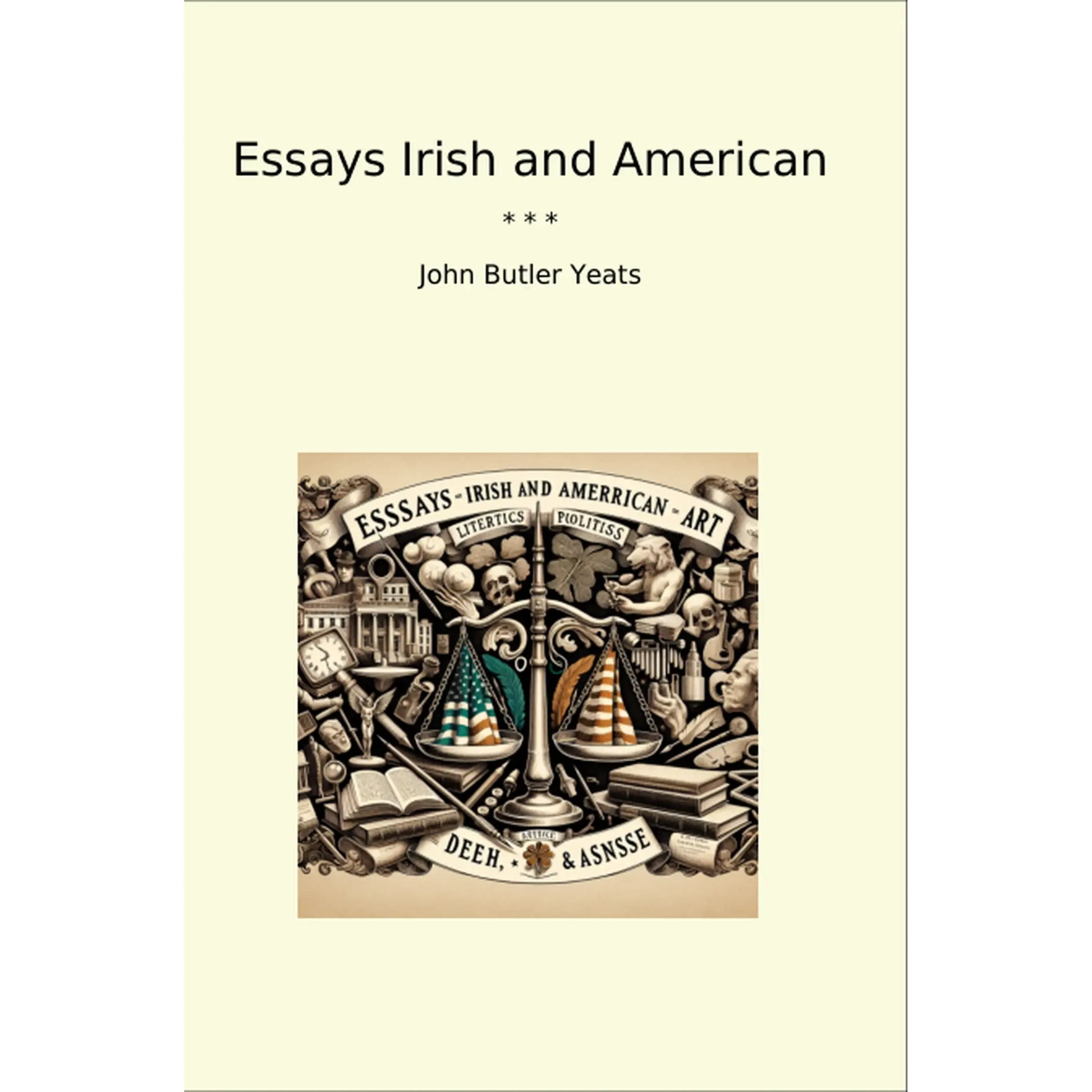 Book cover Essays Irish and American