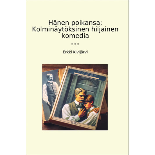 Book cover Hänen poikansa: Kolminäytöksinen hiljainen komedia