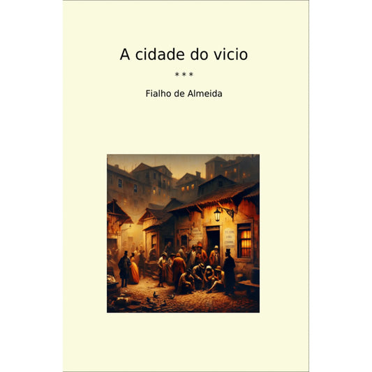 Book cover A cidade do vicio