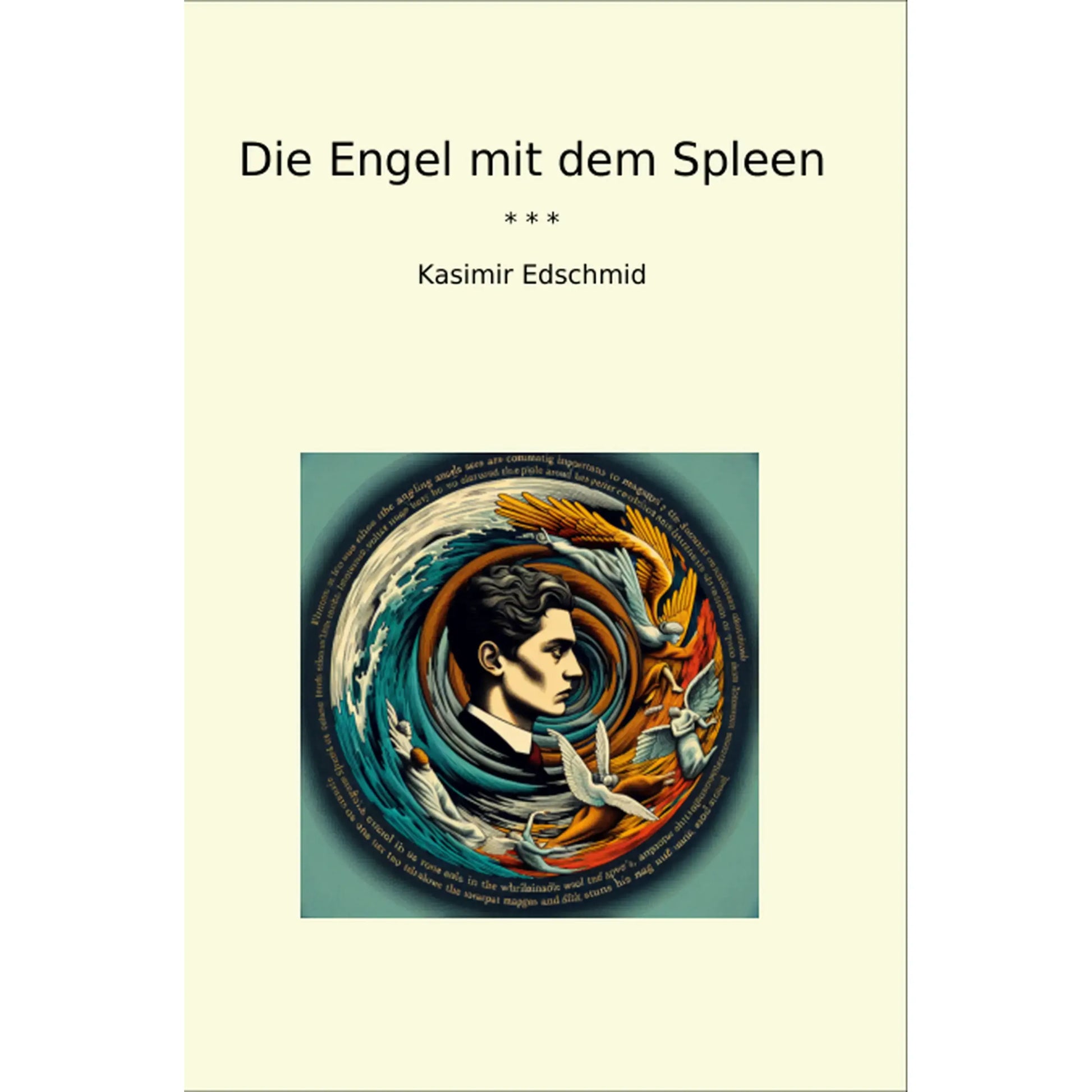 Book cover Die Engel mit dem Spleen