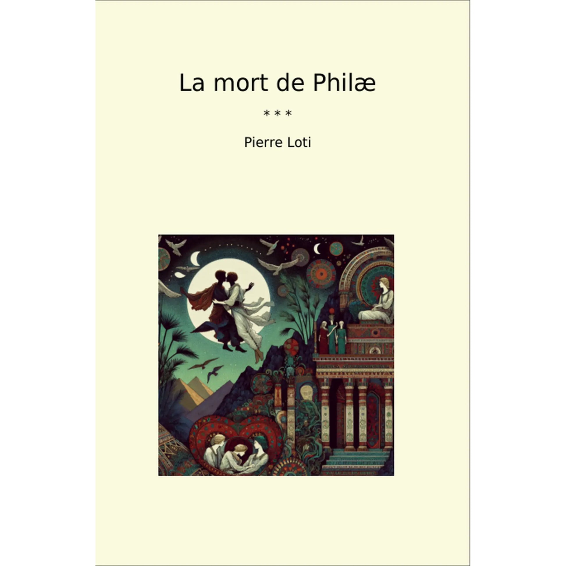 Book cover La mort de Philæ