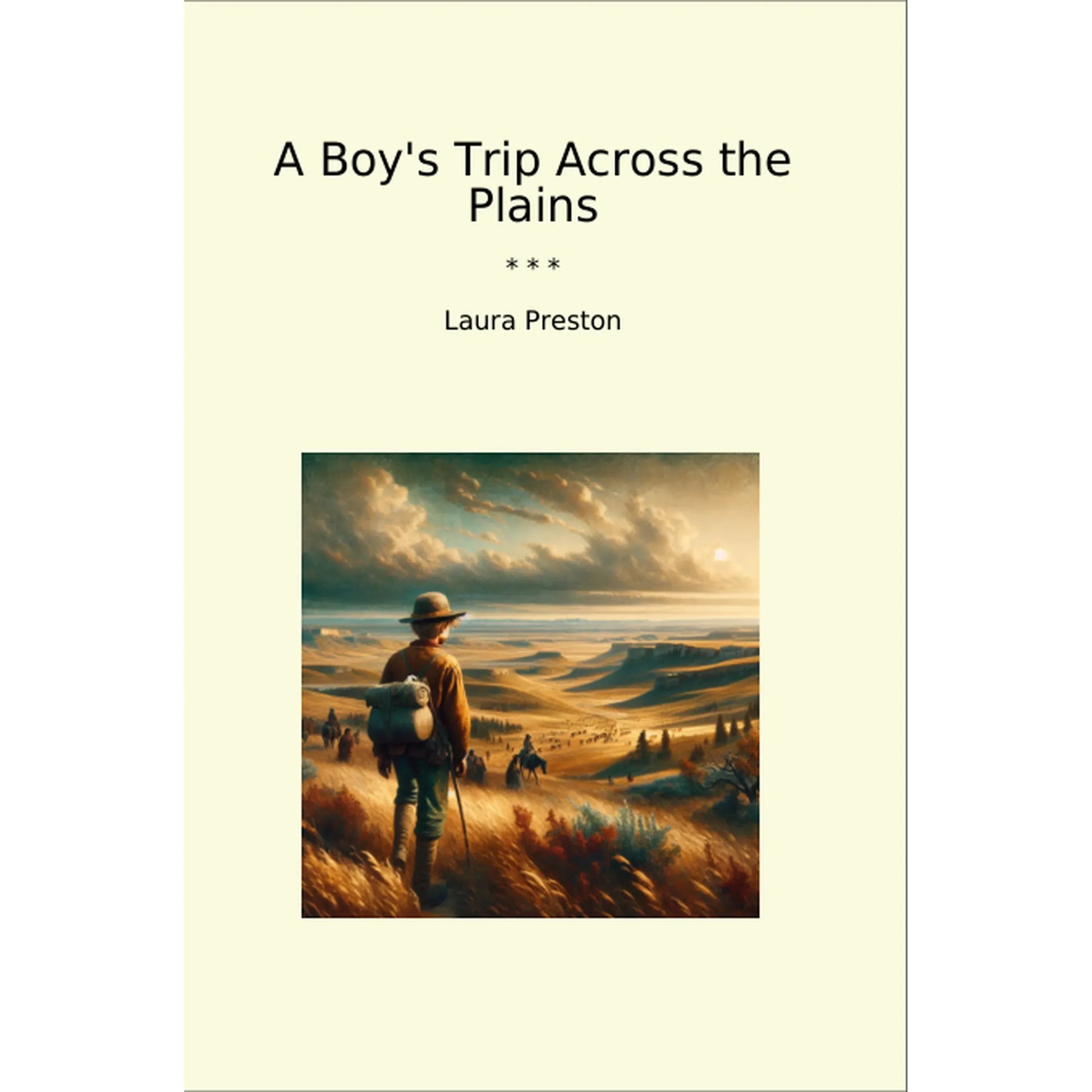 Book cover A Boy's Trip Across the Plains