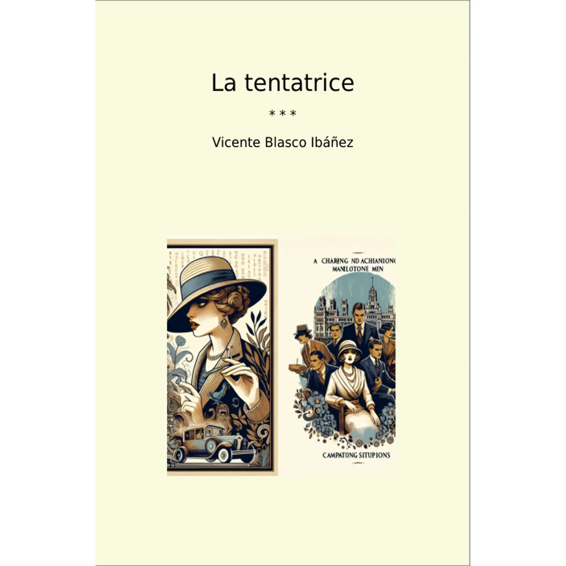 Book cover La tentatrice