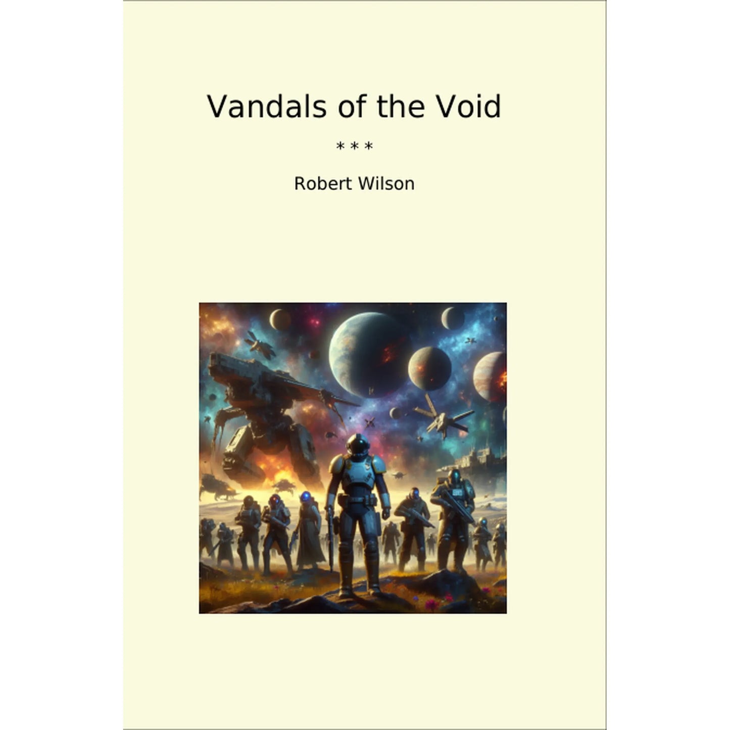 Book cover Vandals of the Void