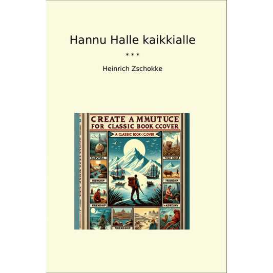 Book cover Hannu Halle kaikkialle