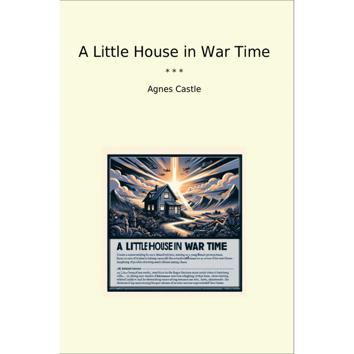Book cover A Little House in War Time