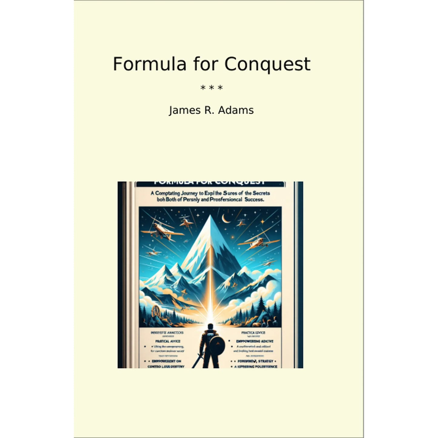 Book cover Formula for Conquest