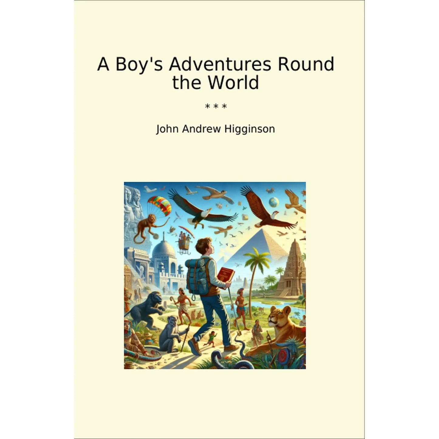 Book cover A Boy's Adventures Round the World
