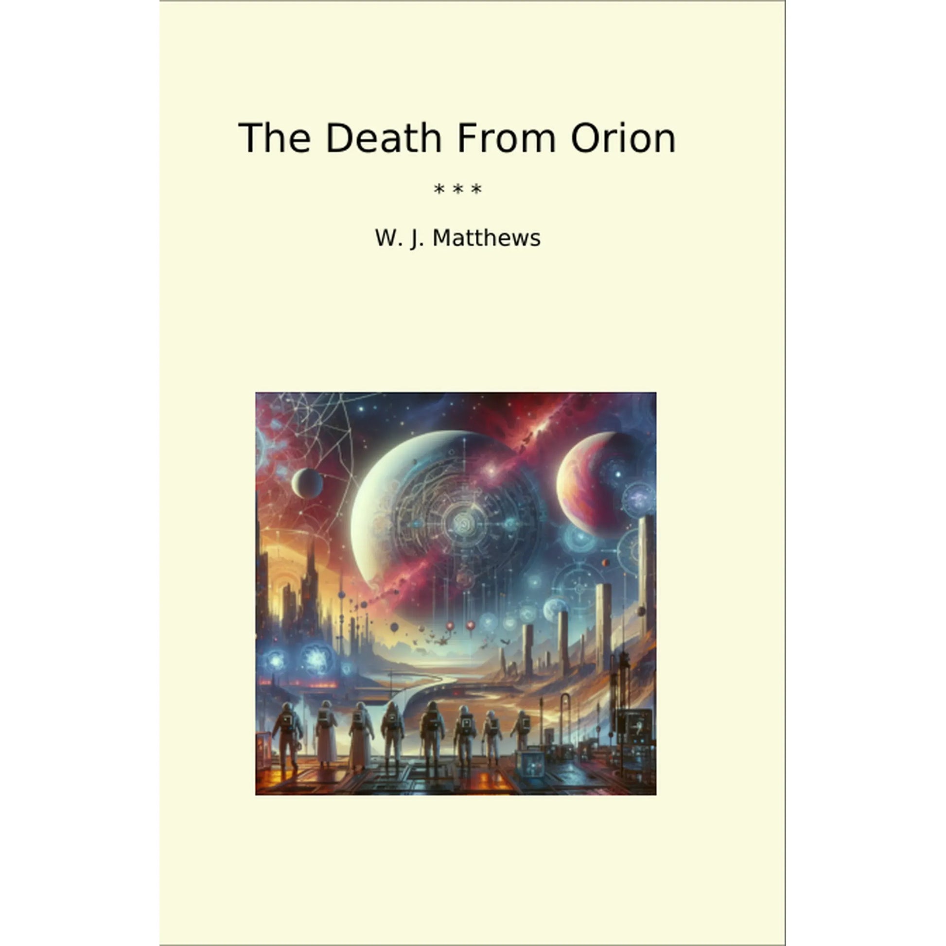 Book cover The Death From Orion