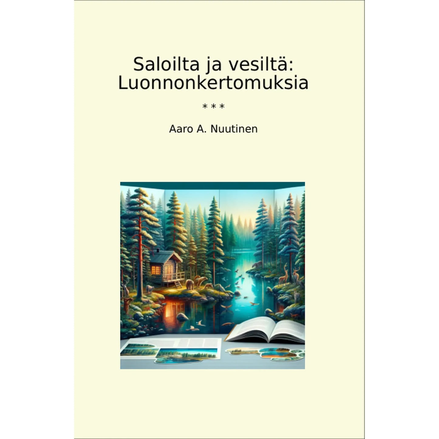 Book cover Saloilta ja vesiltä: Luonnonkertomuksia