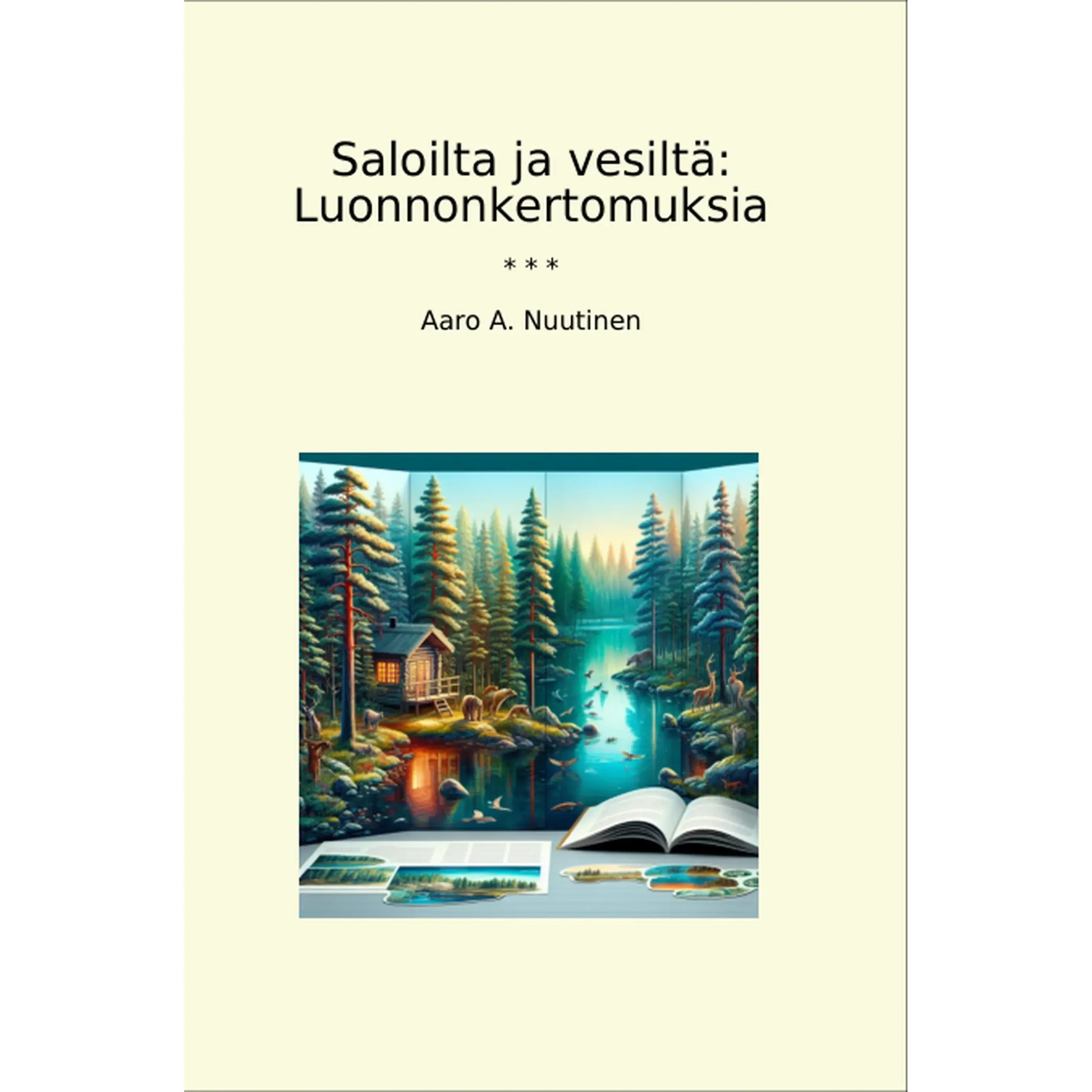 Book cover Saloilta ja vesiltä: Luonnonkertomuksia