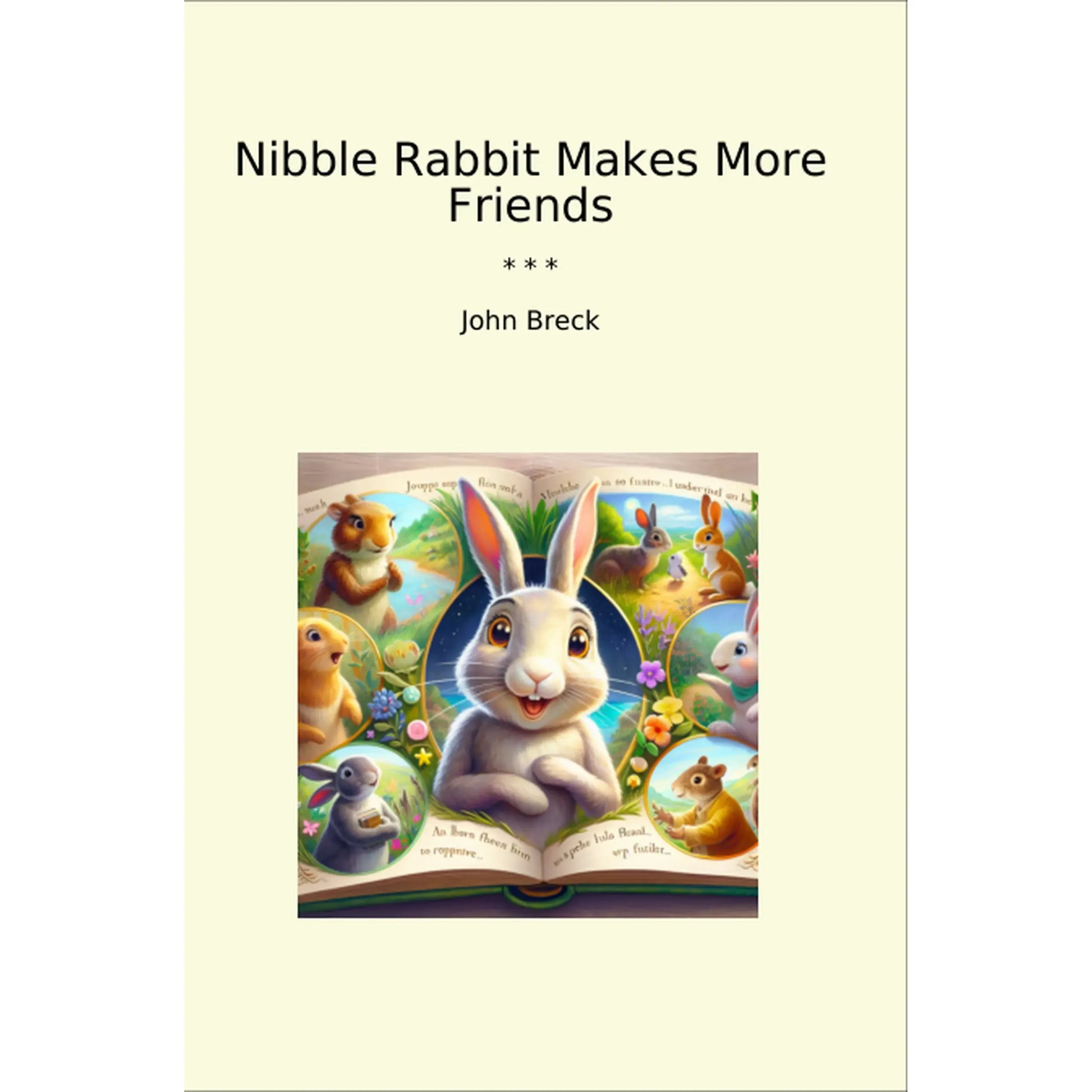 Book cover Nibble Rabbit Makes More Friends