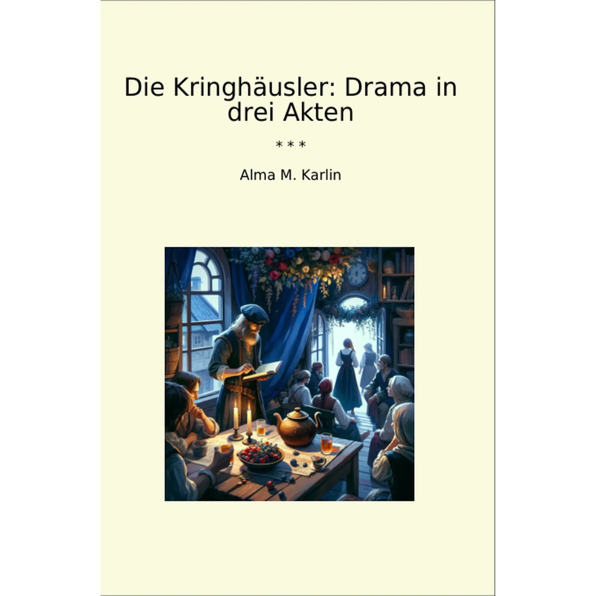 Book cover Die Kringhäusler: Drama in drei Akten