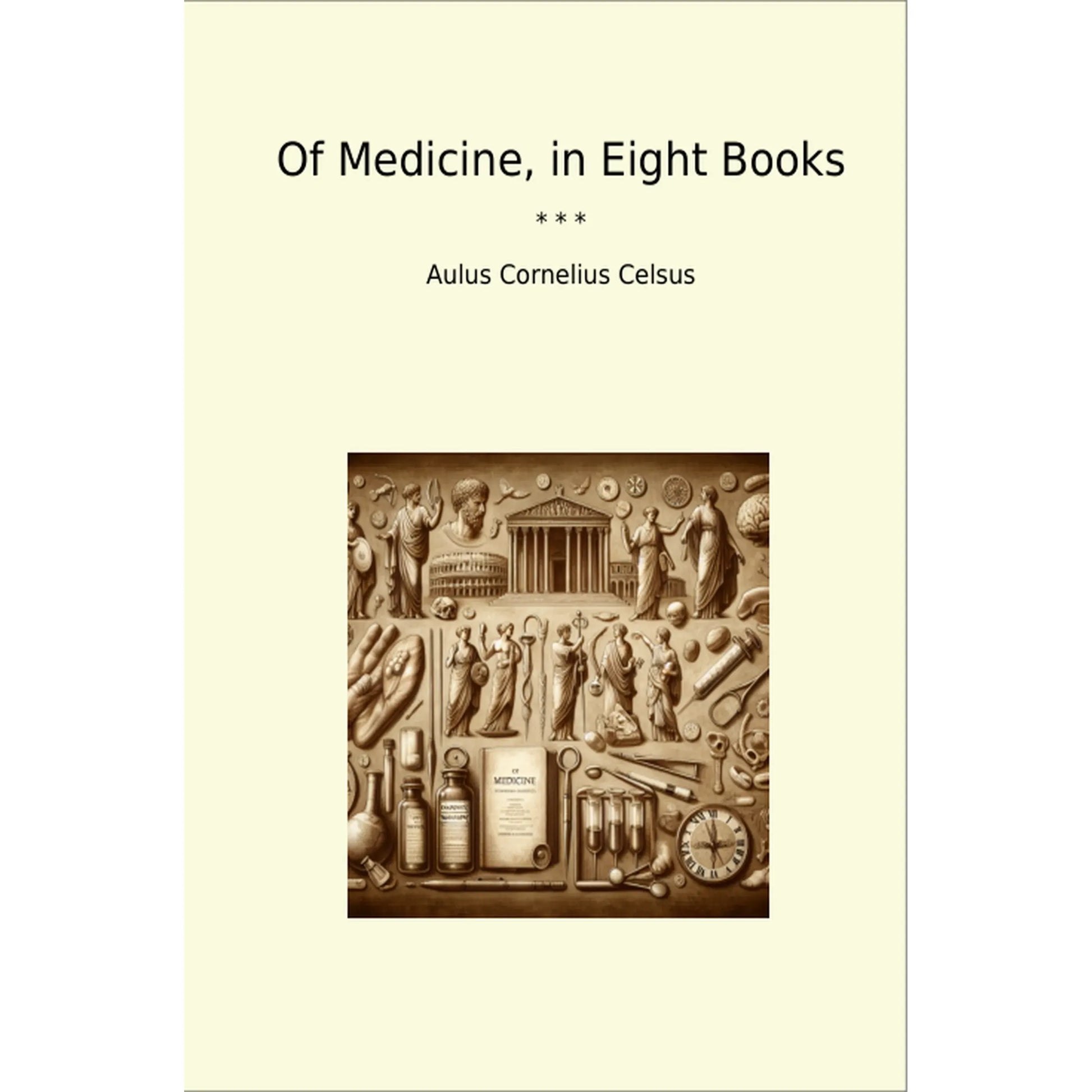 Book cover Of Medicine, in Eight Books