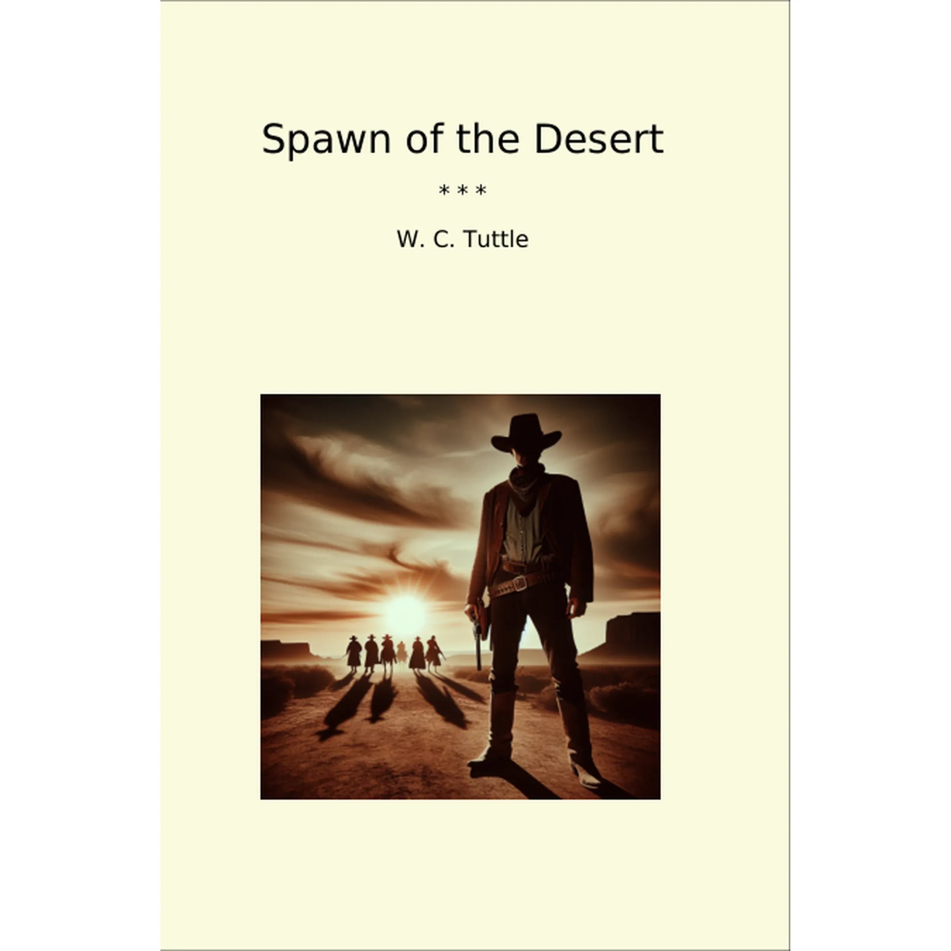 Book cover Spawn of the Desert