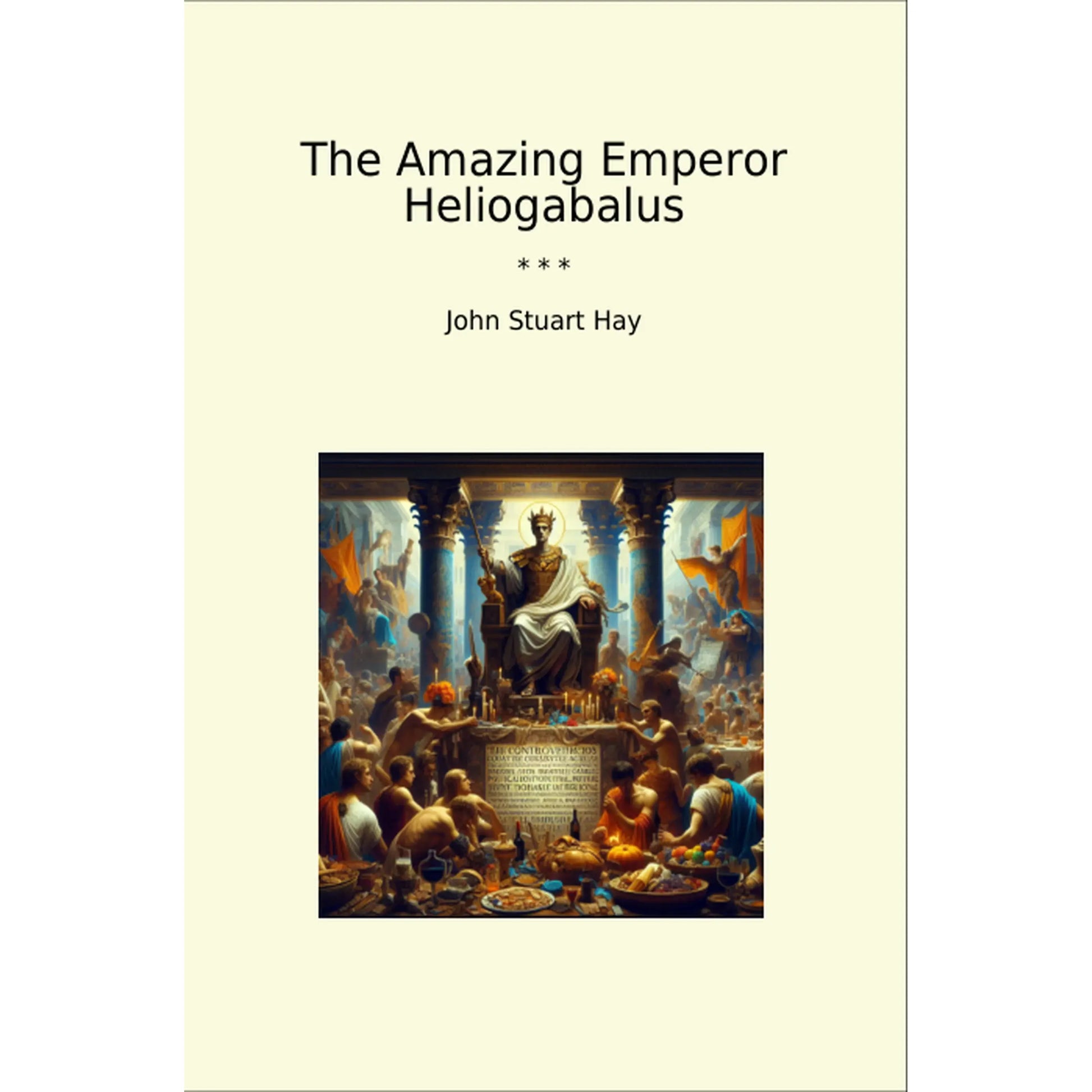 Book cover The Amazing Emperor Heliogabalus