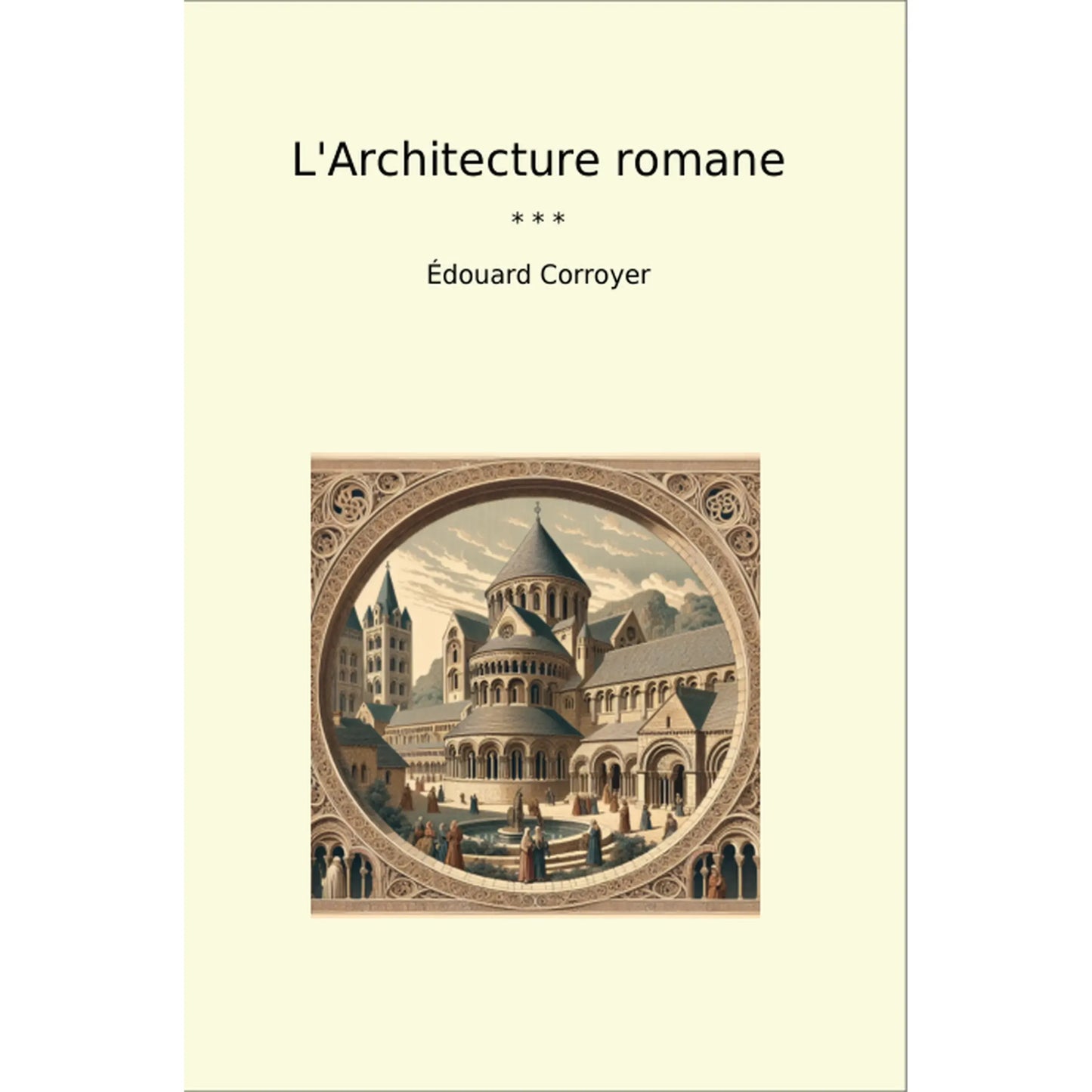 Book cover L'Architecture romane