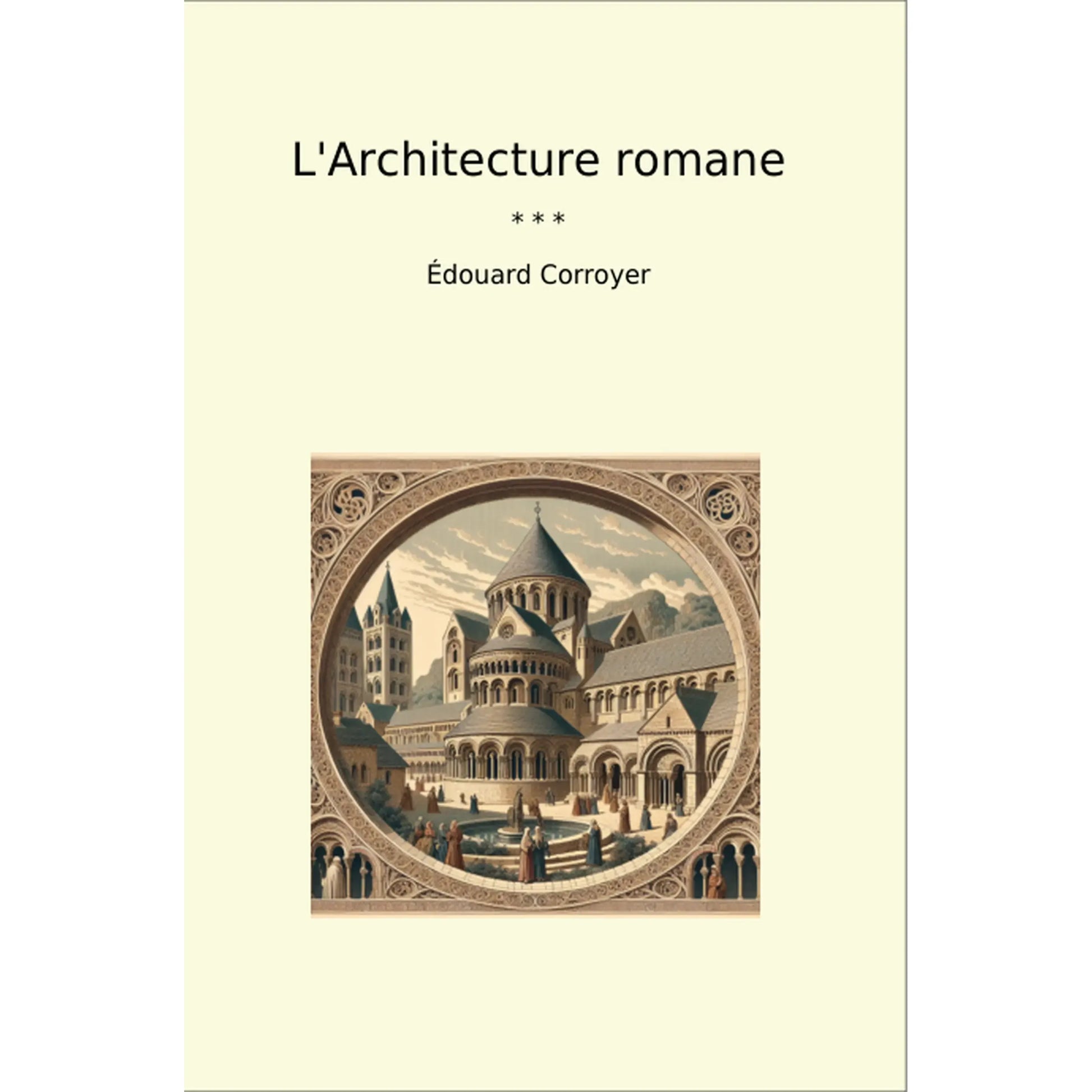 Book cover L'Architecture romane