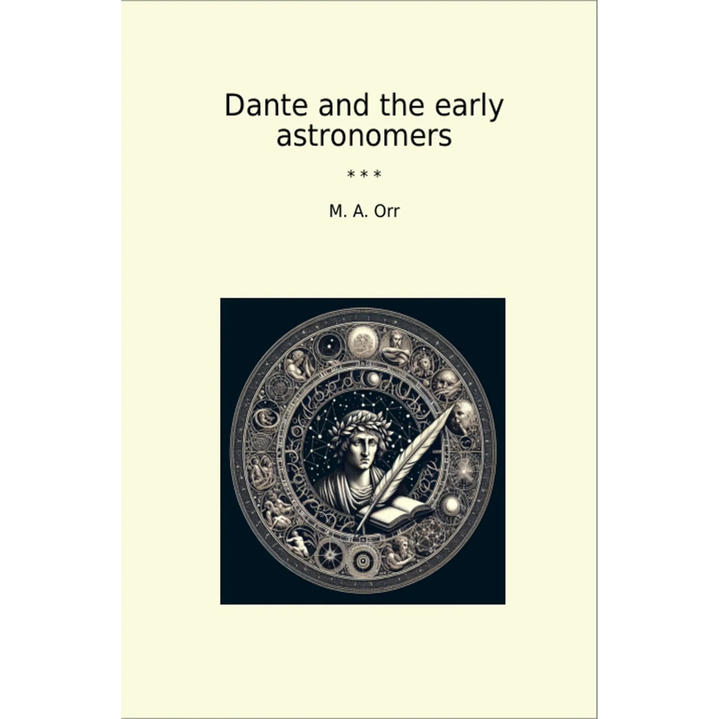 Book cover Dante and the early astronomers