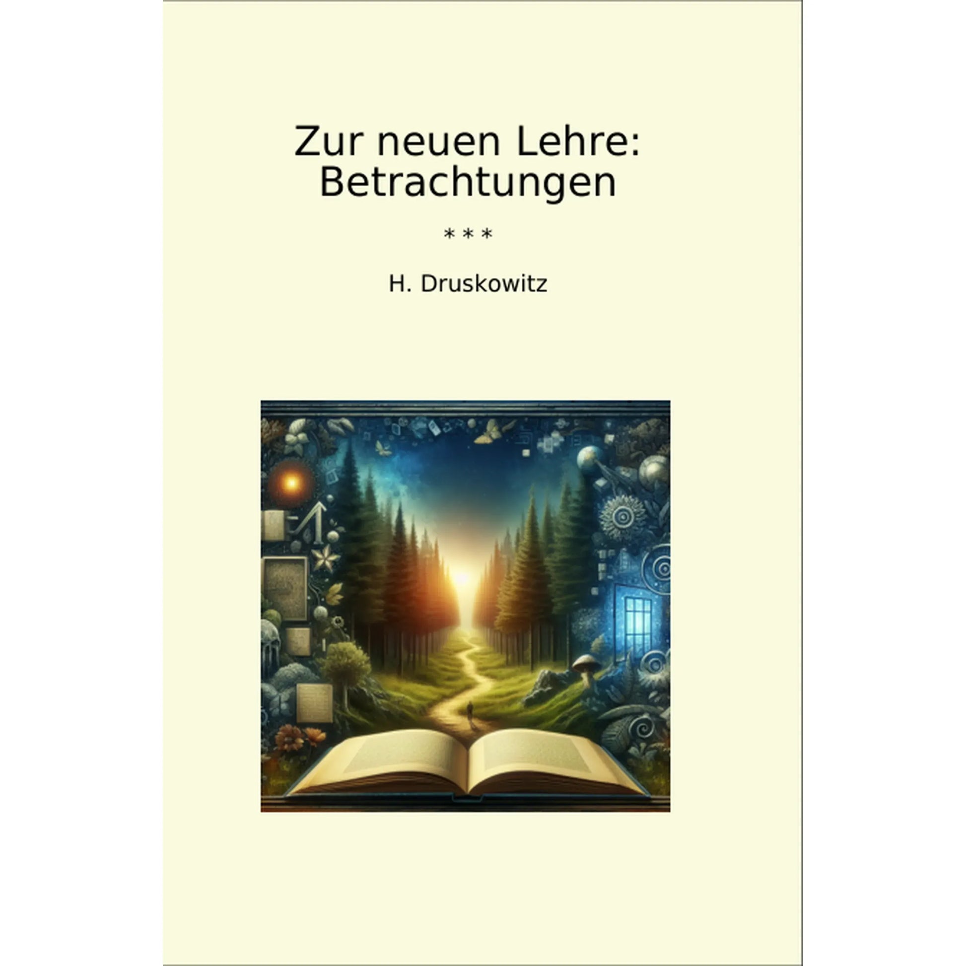 Book cover Zur neuen Lehre: Betrachtungen