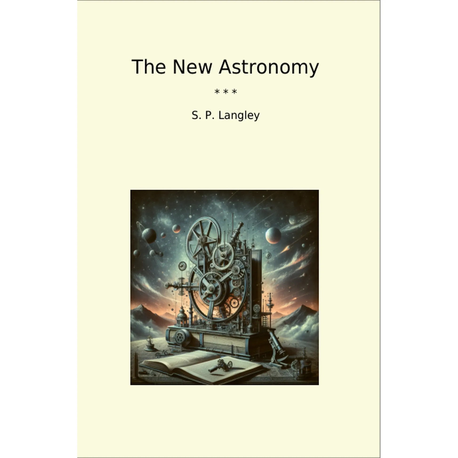 Book cover The New Astronomy