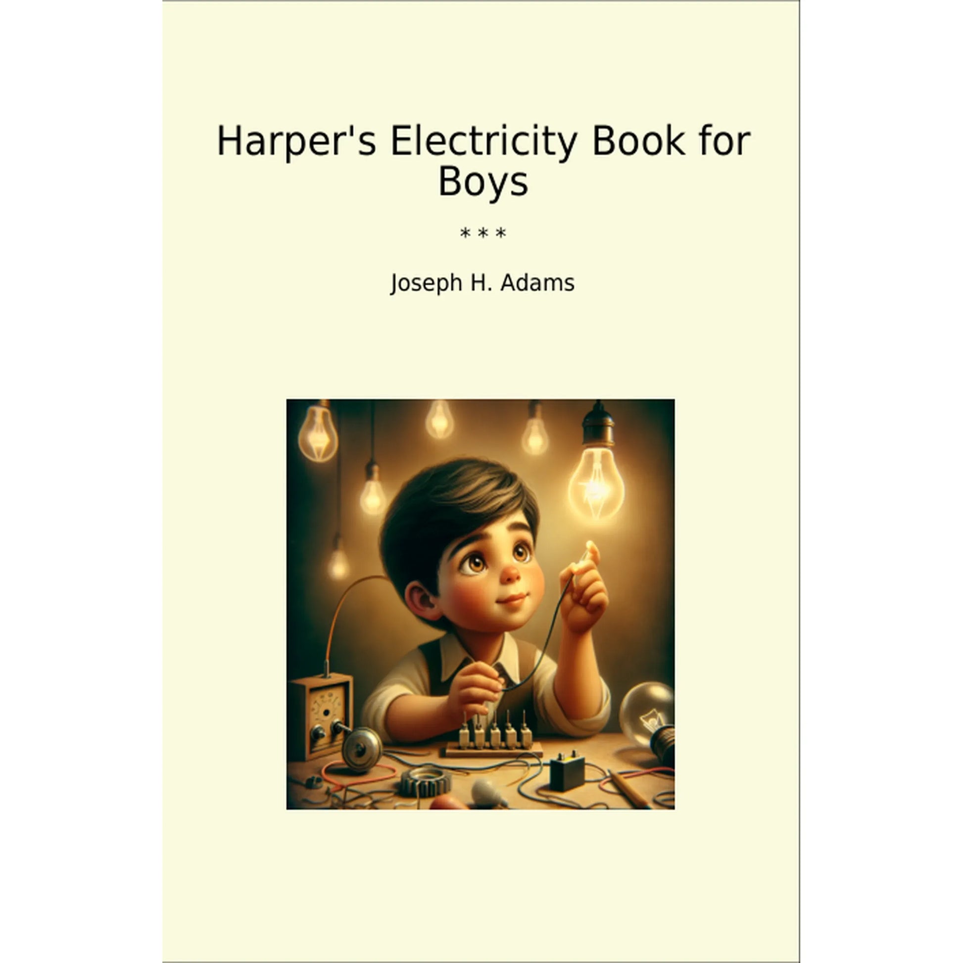 Book cover Harper's Electricity Book for Boys
