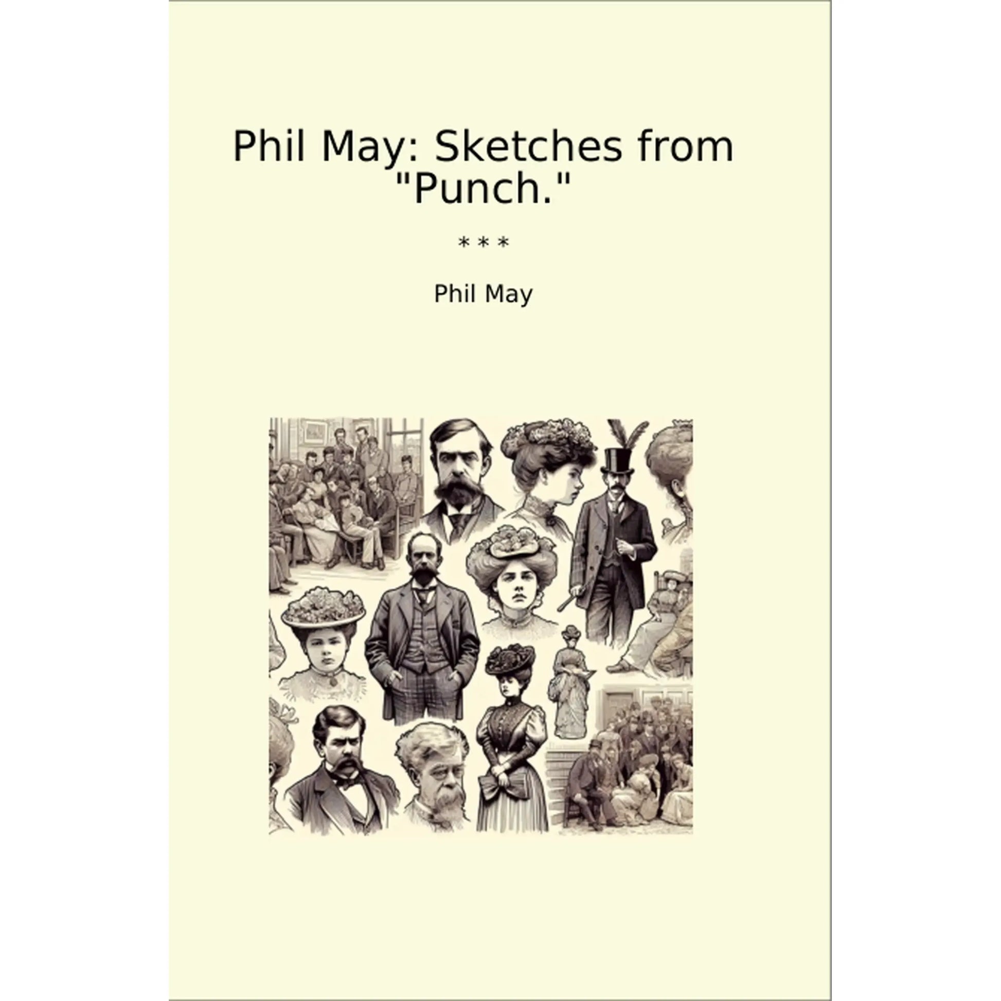 Book cover Phil May: Sketches from "Punch."