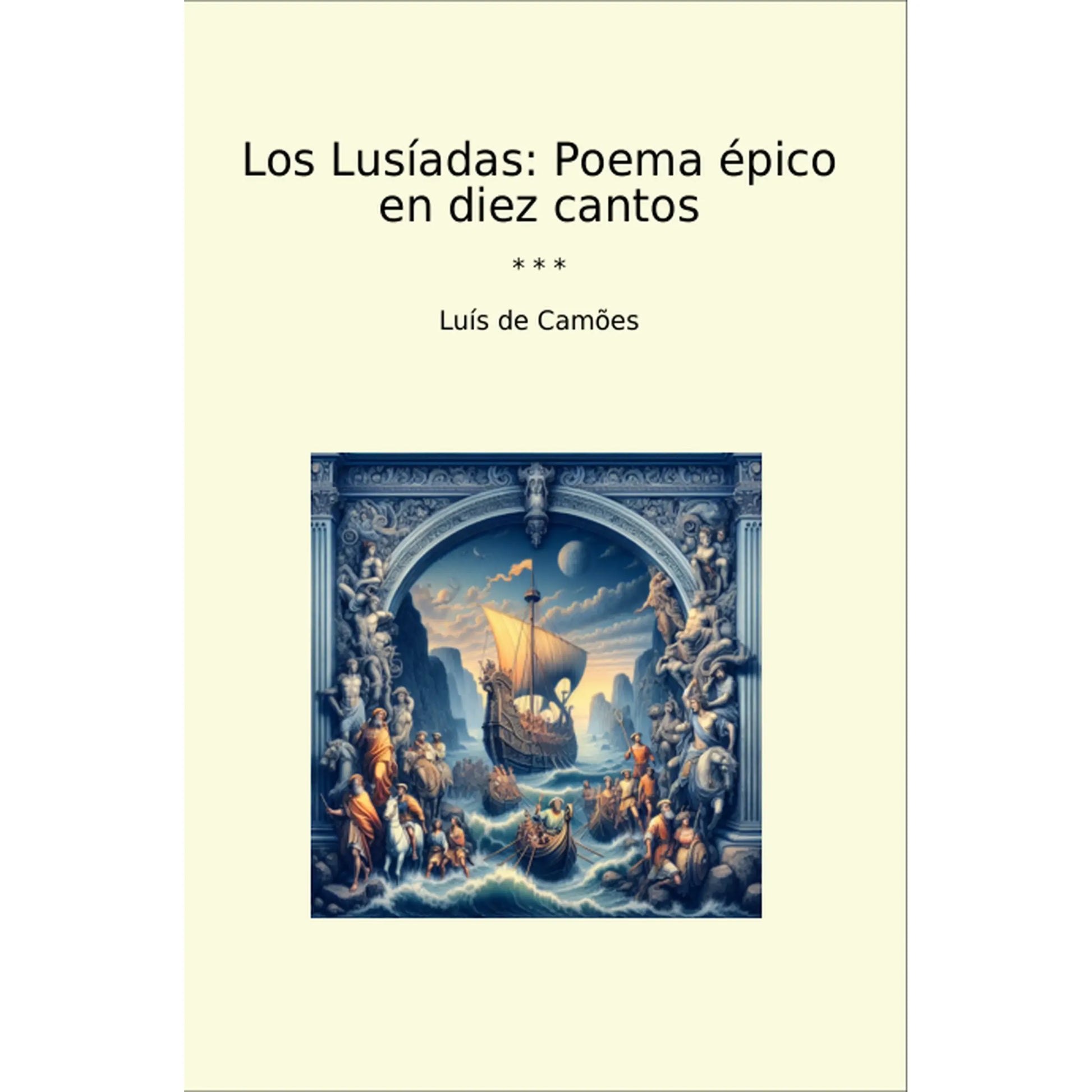 Book cover Los Lusíadas: Poema épico en diez cantos