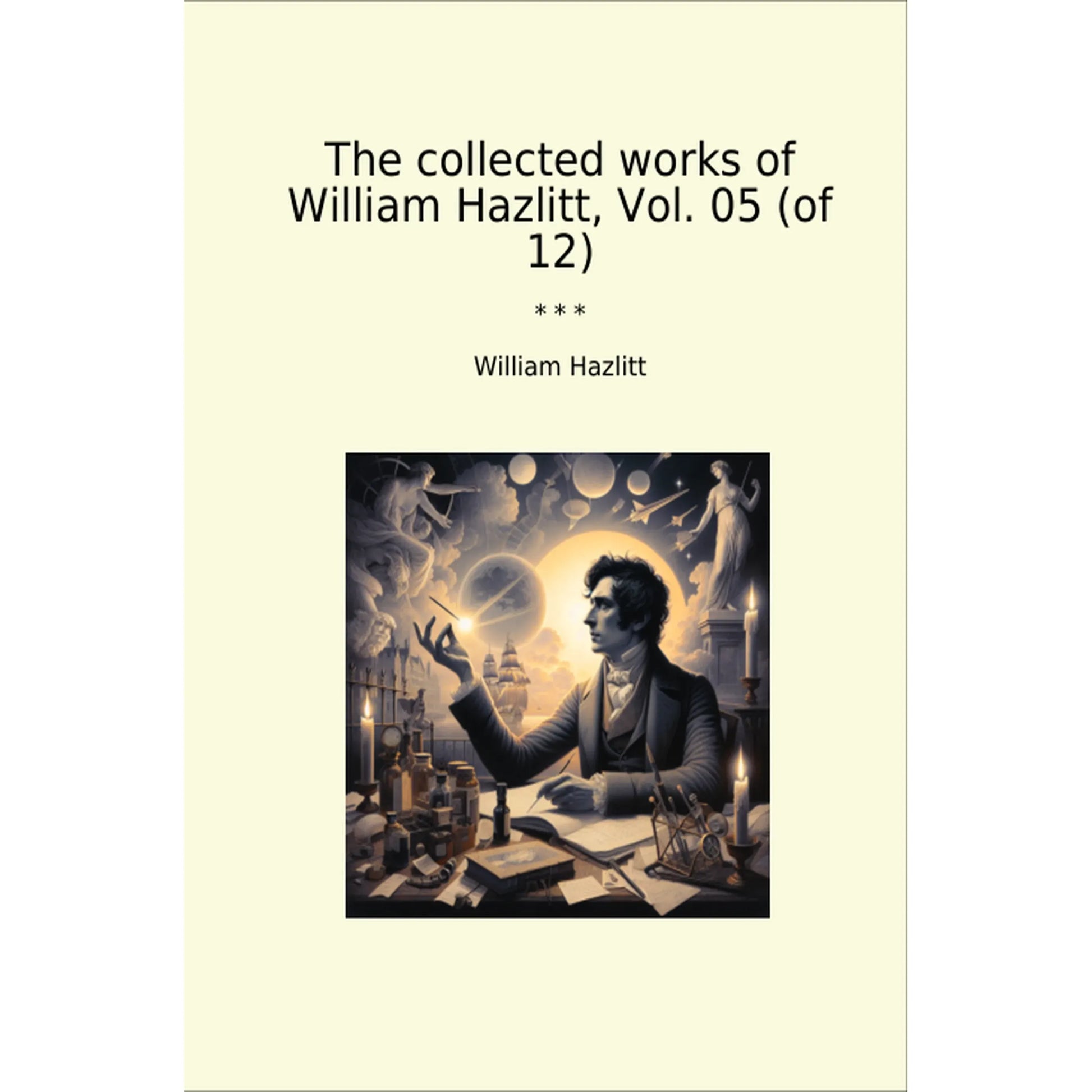 Book cover The collected works of William Hazlitt, Vol. 05 (of 12)