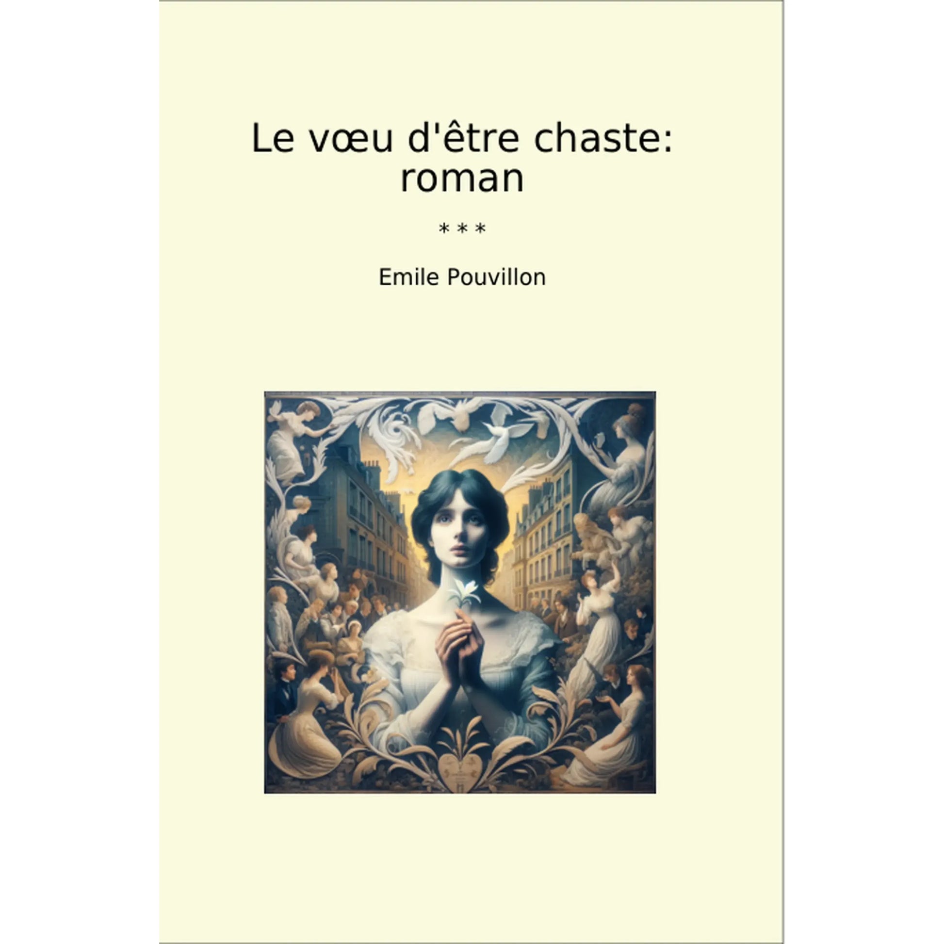 Book cover Le vœu d'être chaste: roman