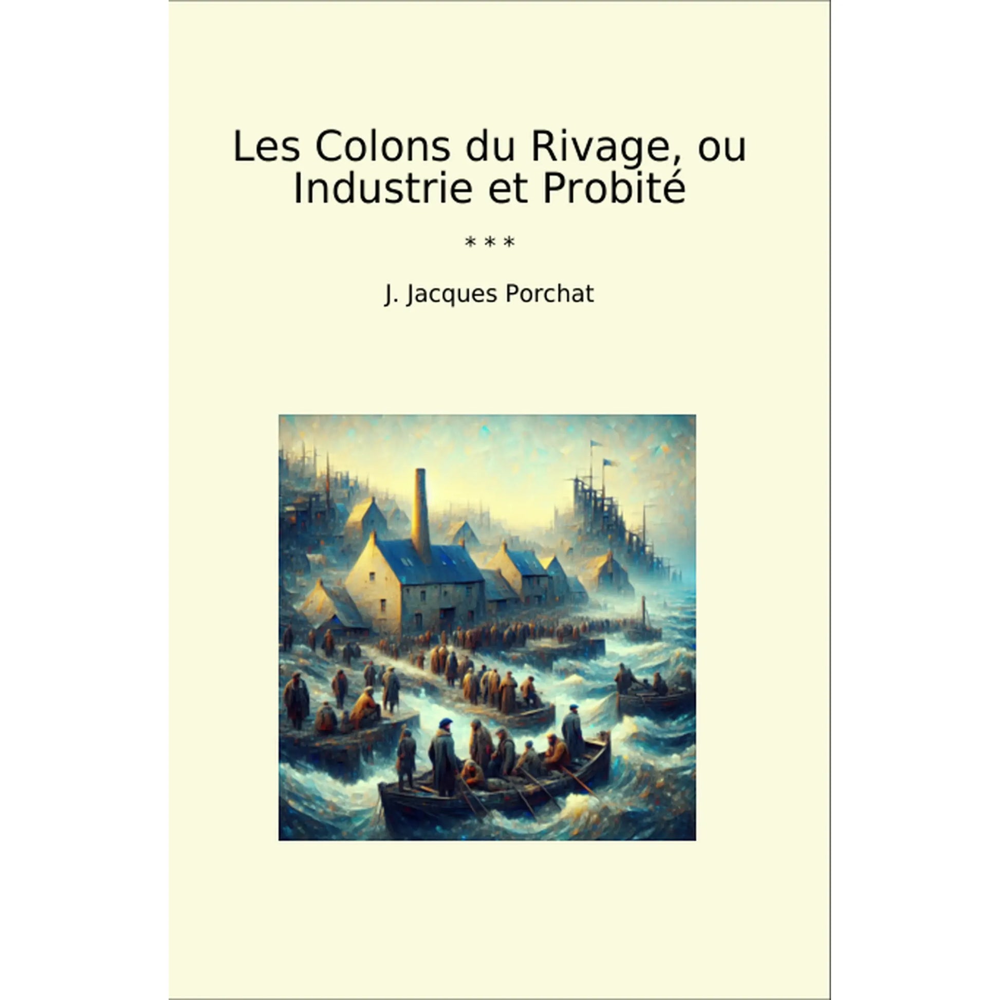 Book cover Les Colons du Rivage, ou Industrie et Probité
