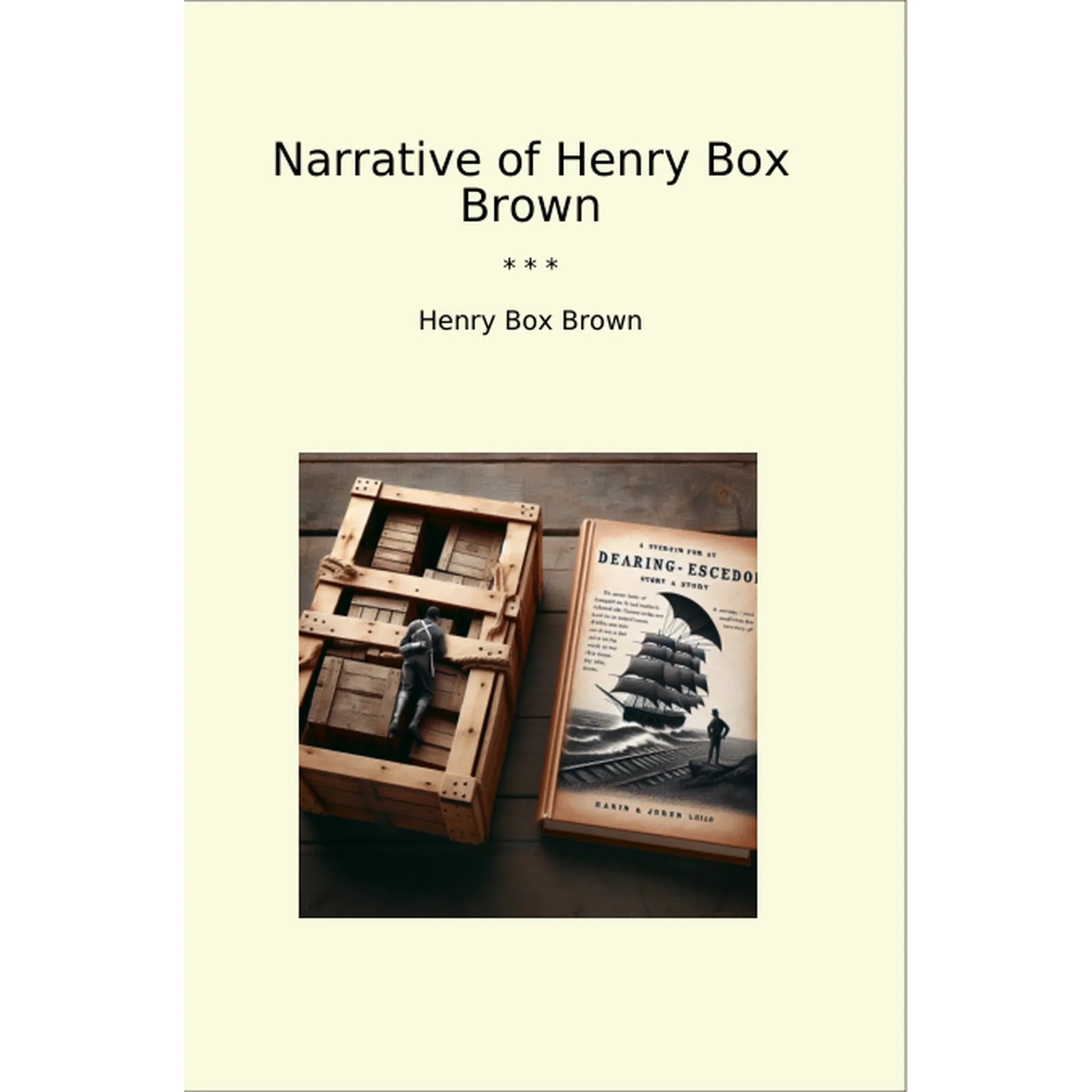 Book cover Narrative of Henry Box Brown