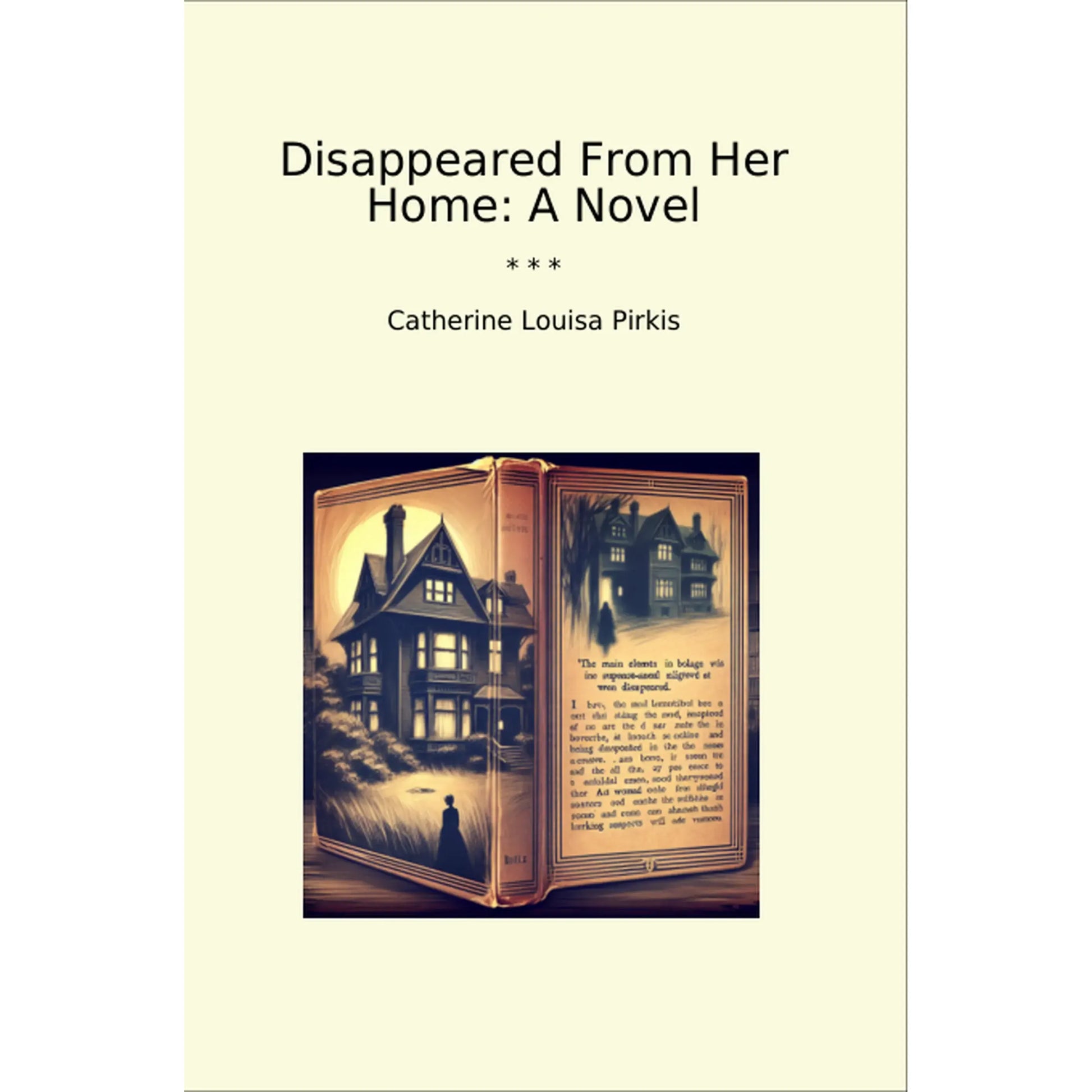 Book cover Disappeared From Her Home: A Novel