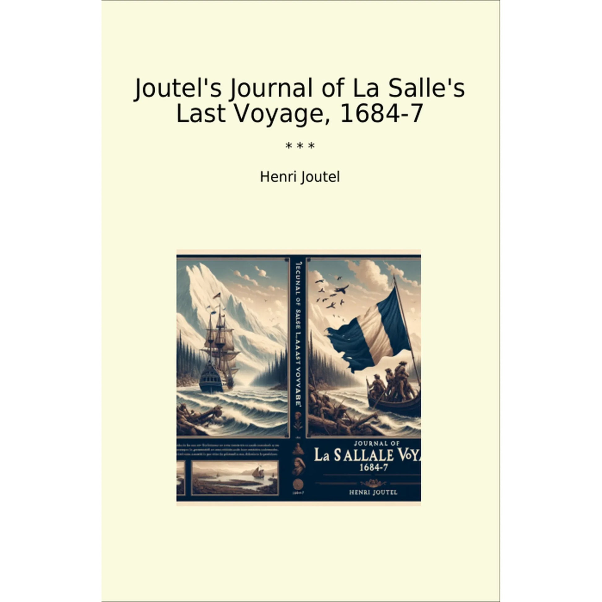 Book cover Joutel's Journal of La Salle's Last Voyage, 1684-7