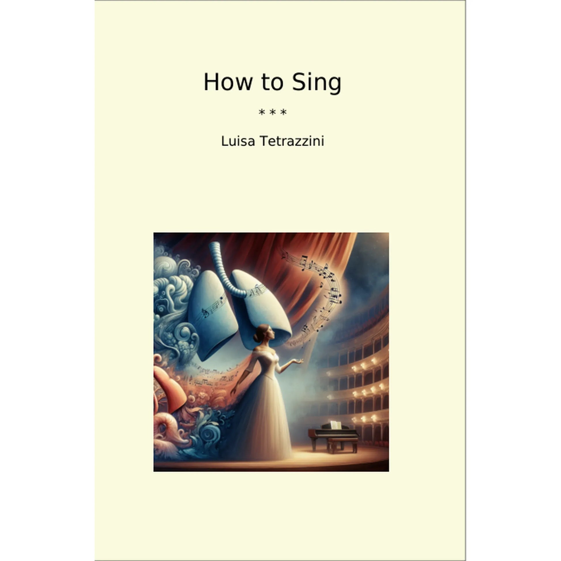 Book cover How to Sing