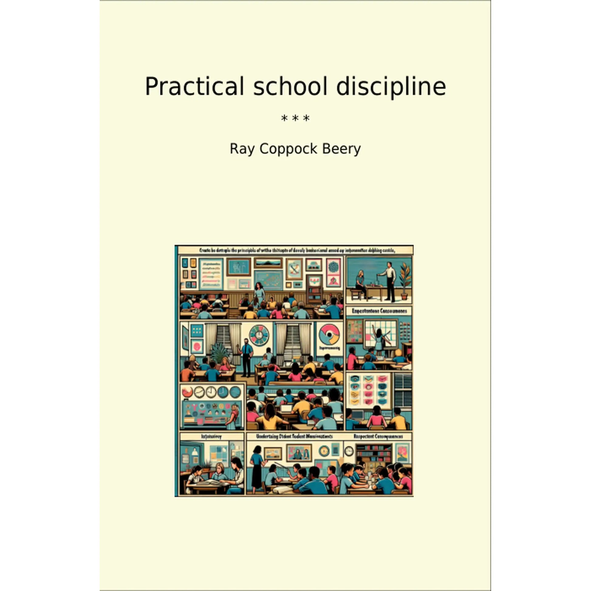 Book cover Practical school discipline