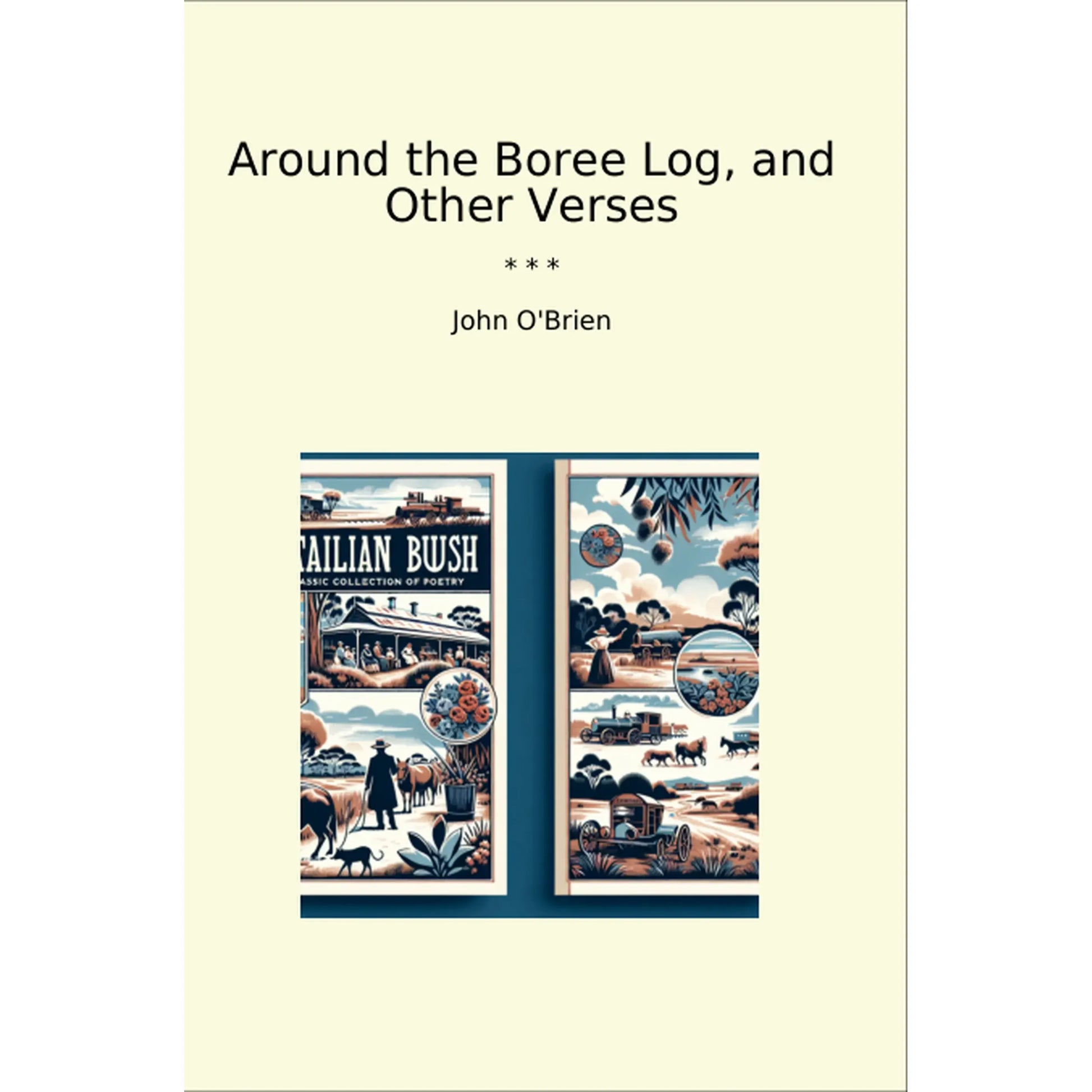 Book cover Around the Boree Log, and Other Verses