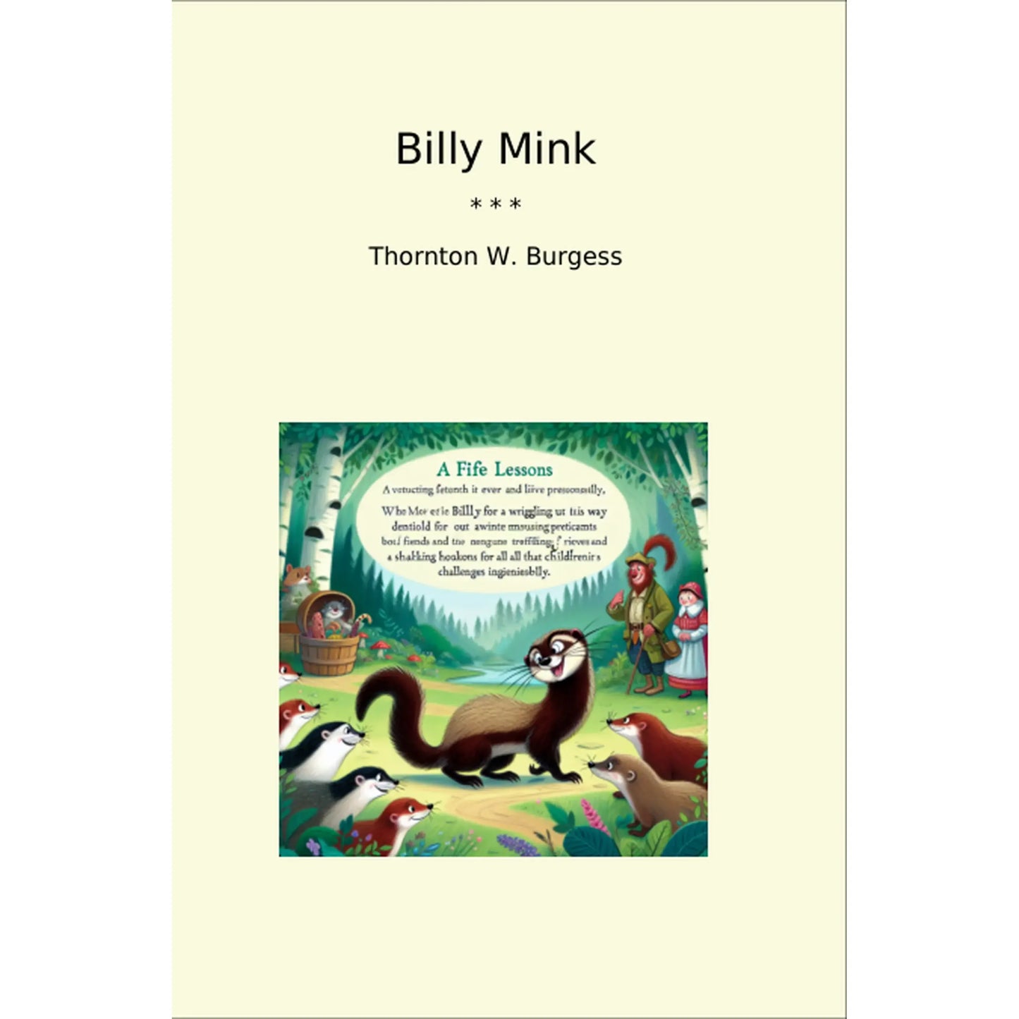 Book cover Billy Mink