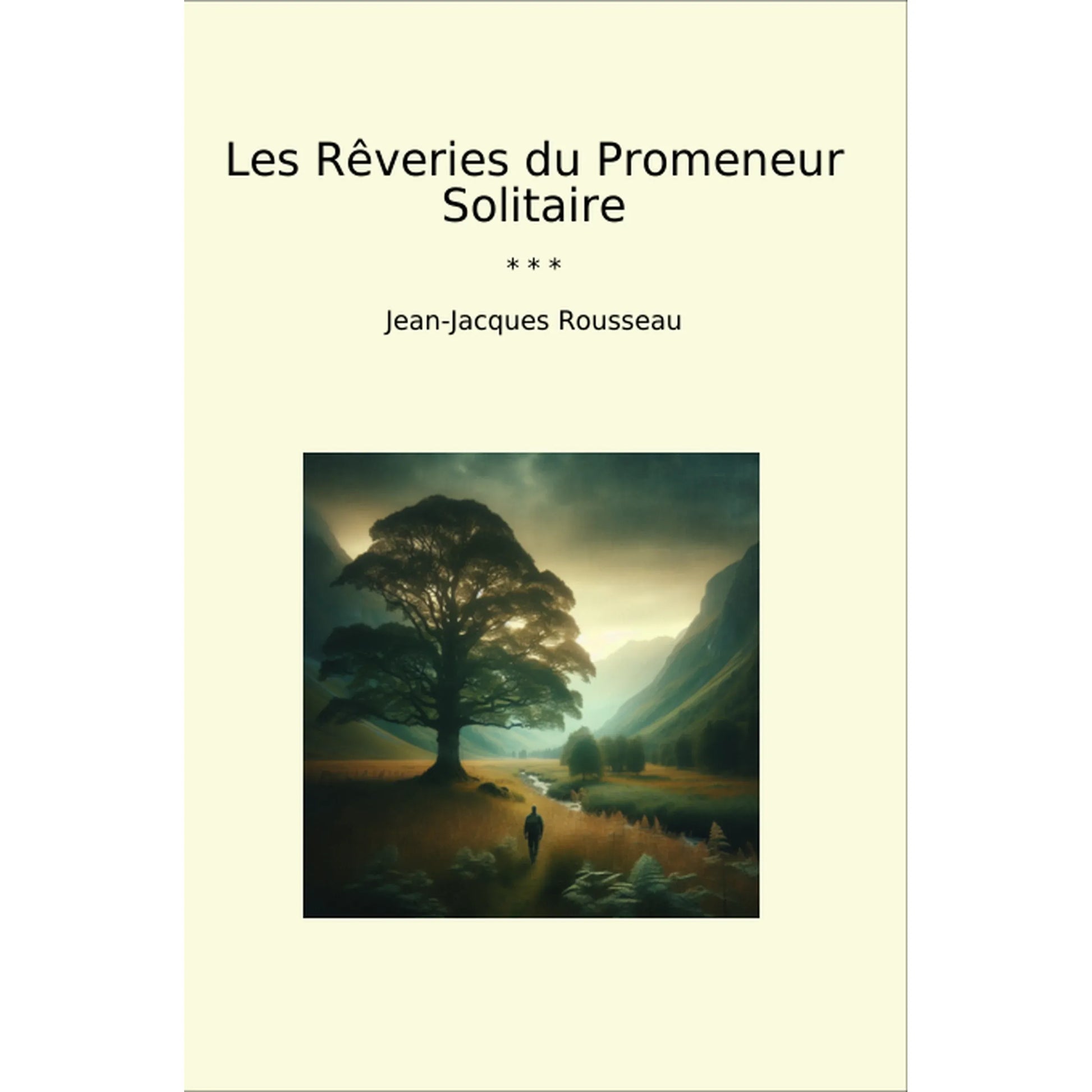 Book cover Les Rêveries du Promeneur Solitaire