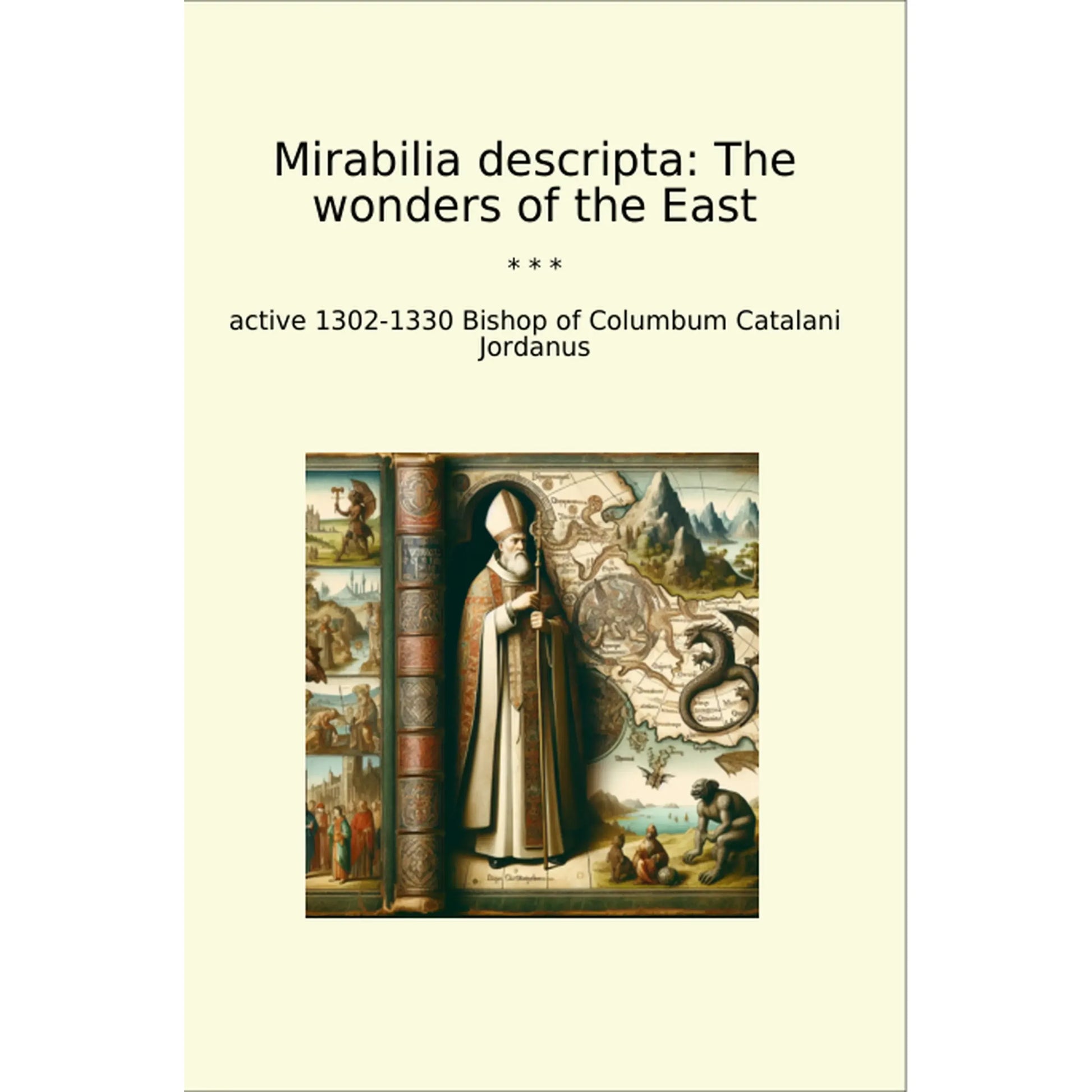 Book cover Mirabilia descripta: The wonders of the East