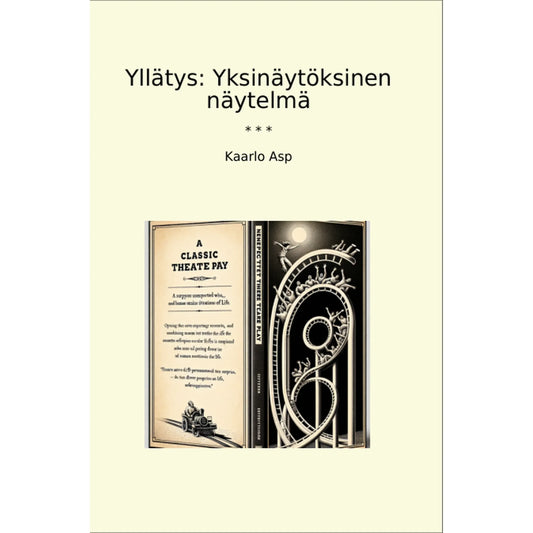 Book cover Yllätys: Yksinäytöksinen näytelmä