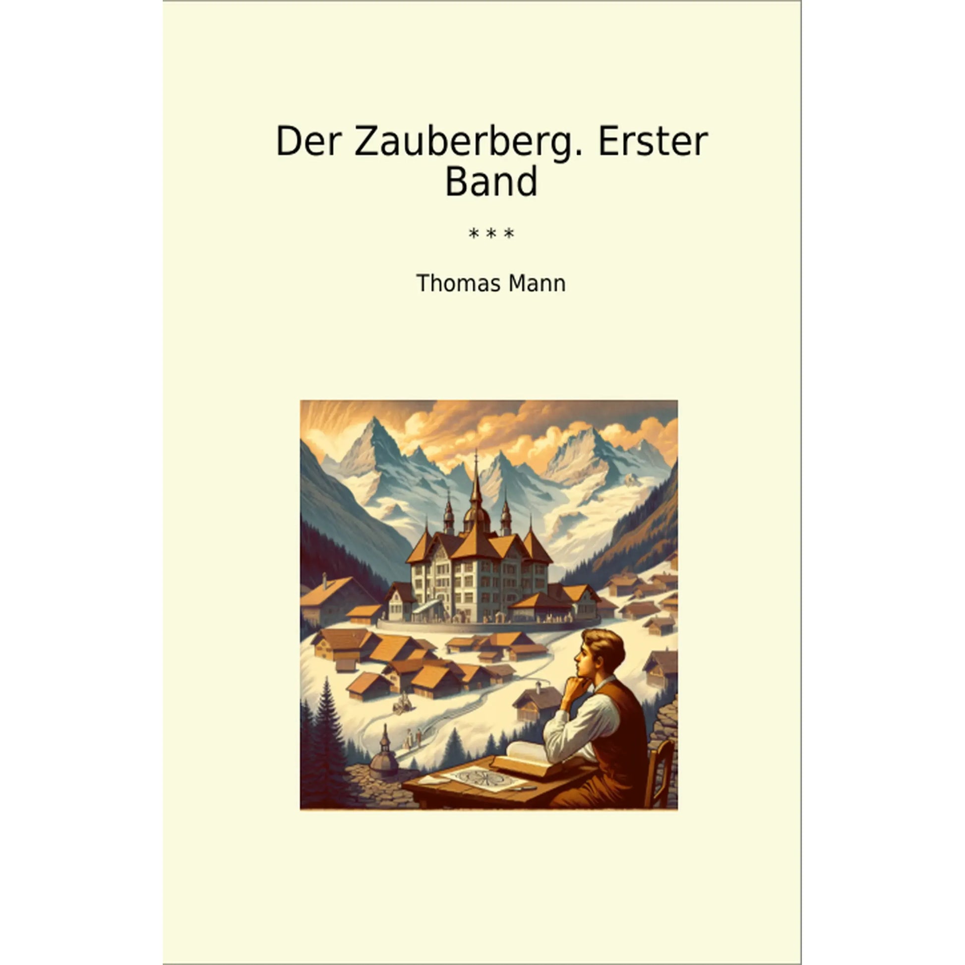 Book cover Der Zauberberg. Erster Band