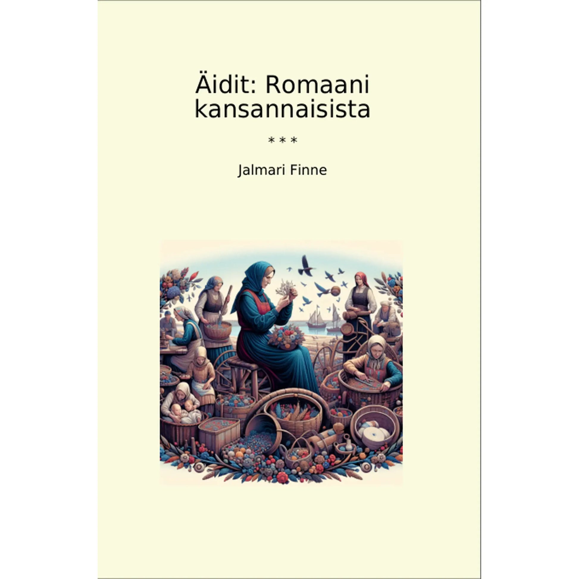 Book cover Äidit: Romaani kansannaisista
