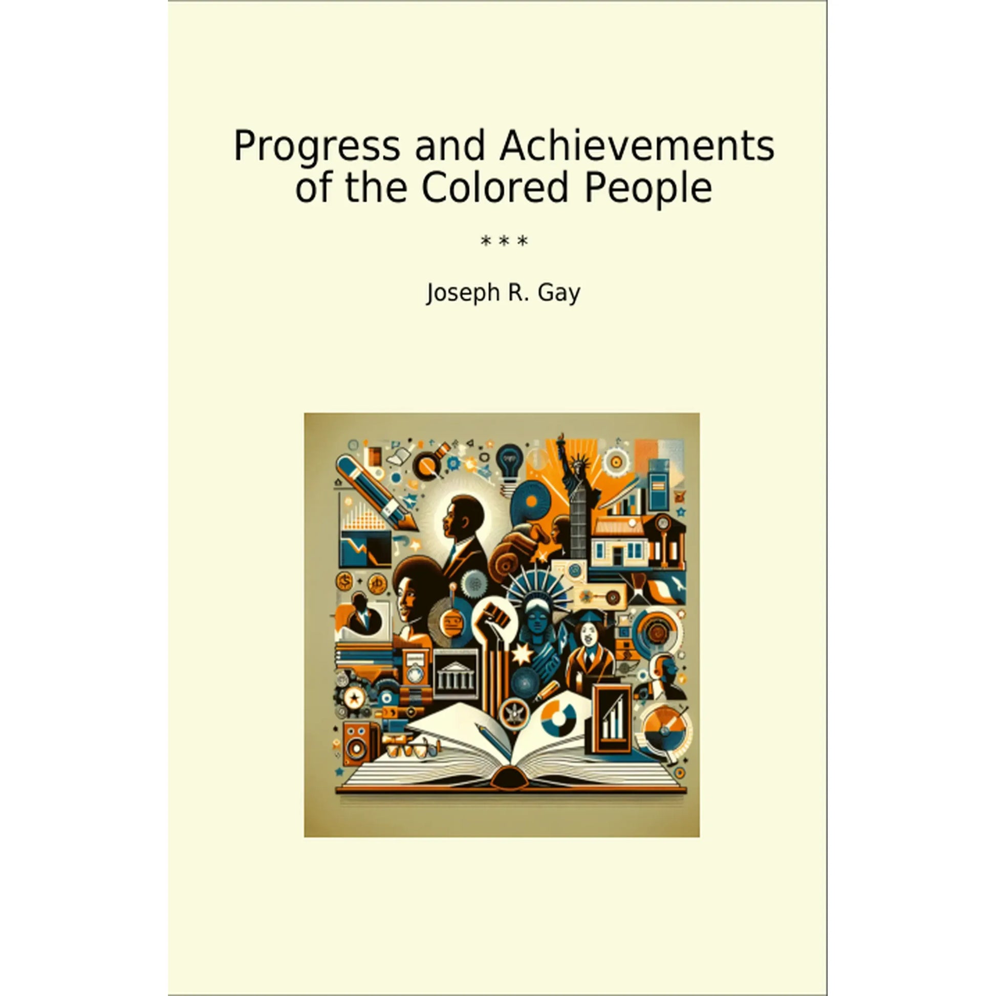 Book cover Progress and Achievements of the Colored People